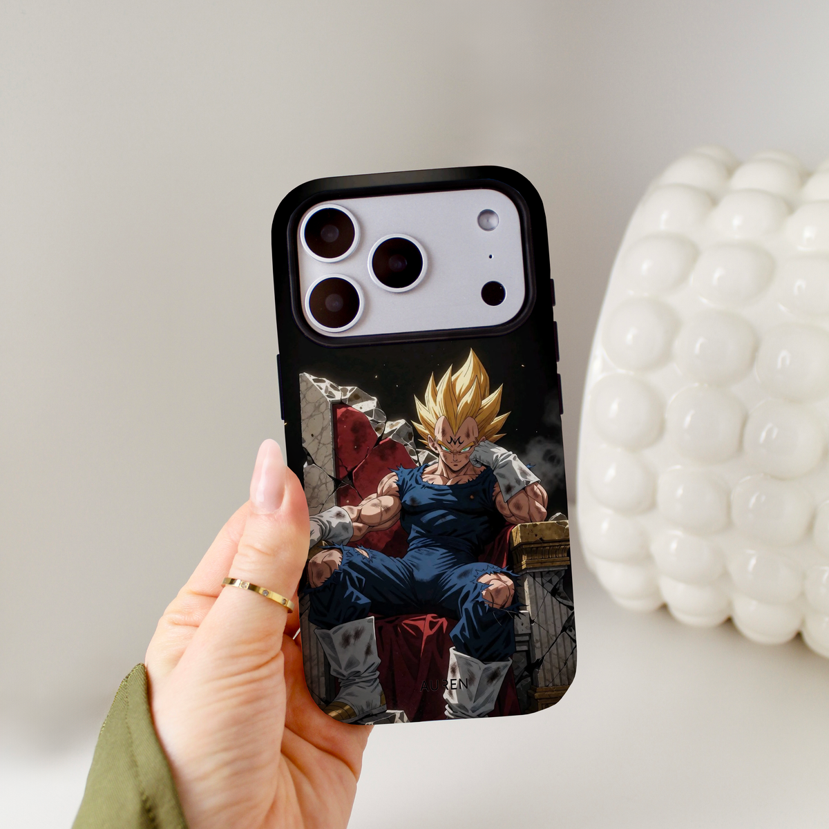 Auren Majin Vegeta Throne (Dragon Ball Z) Case – Armor Series