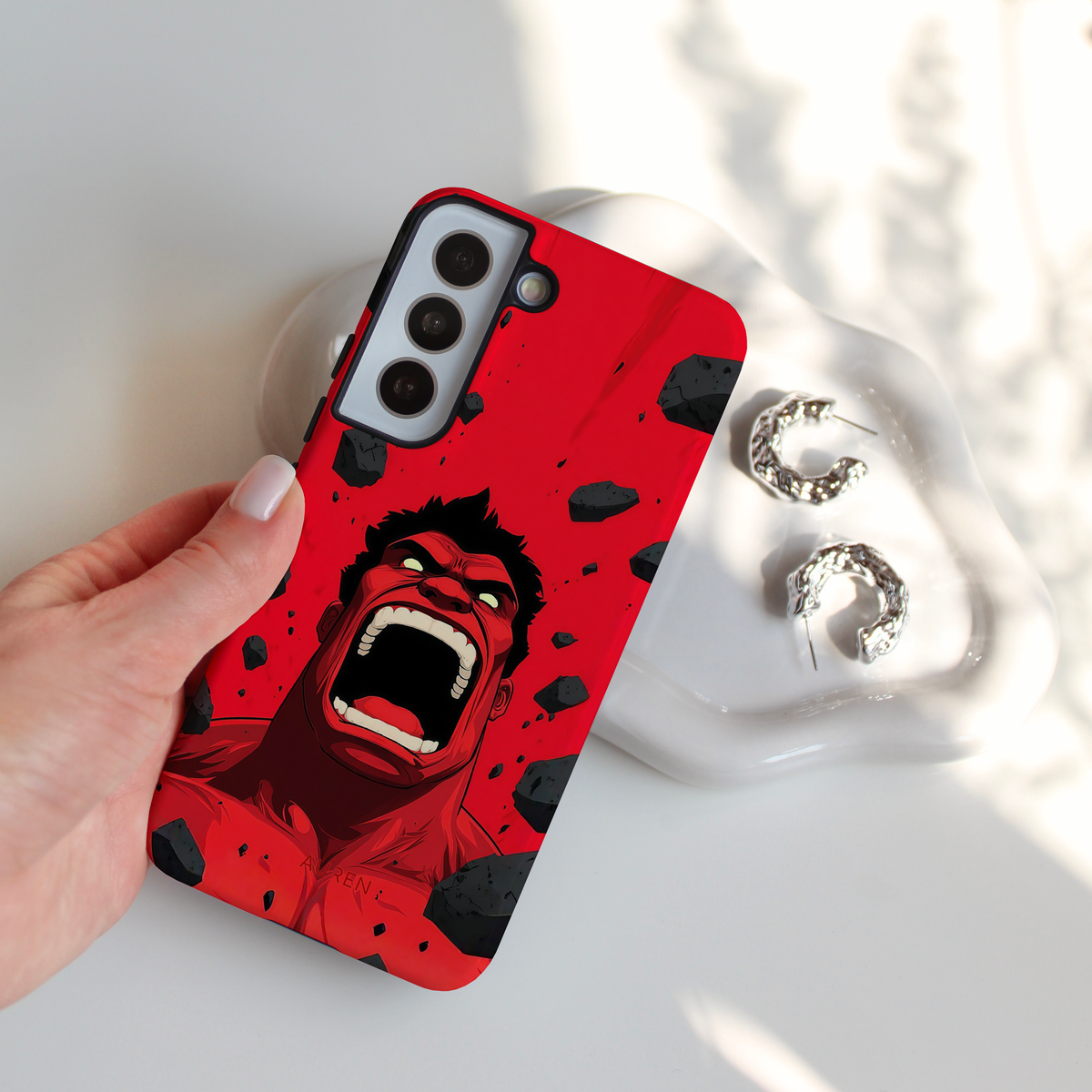 Auren Red Rage Hulk (Marvel) Case – Armor Series