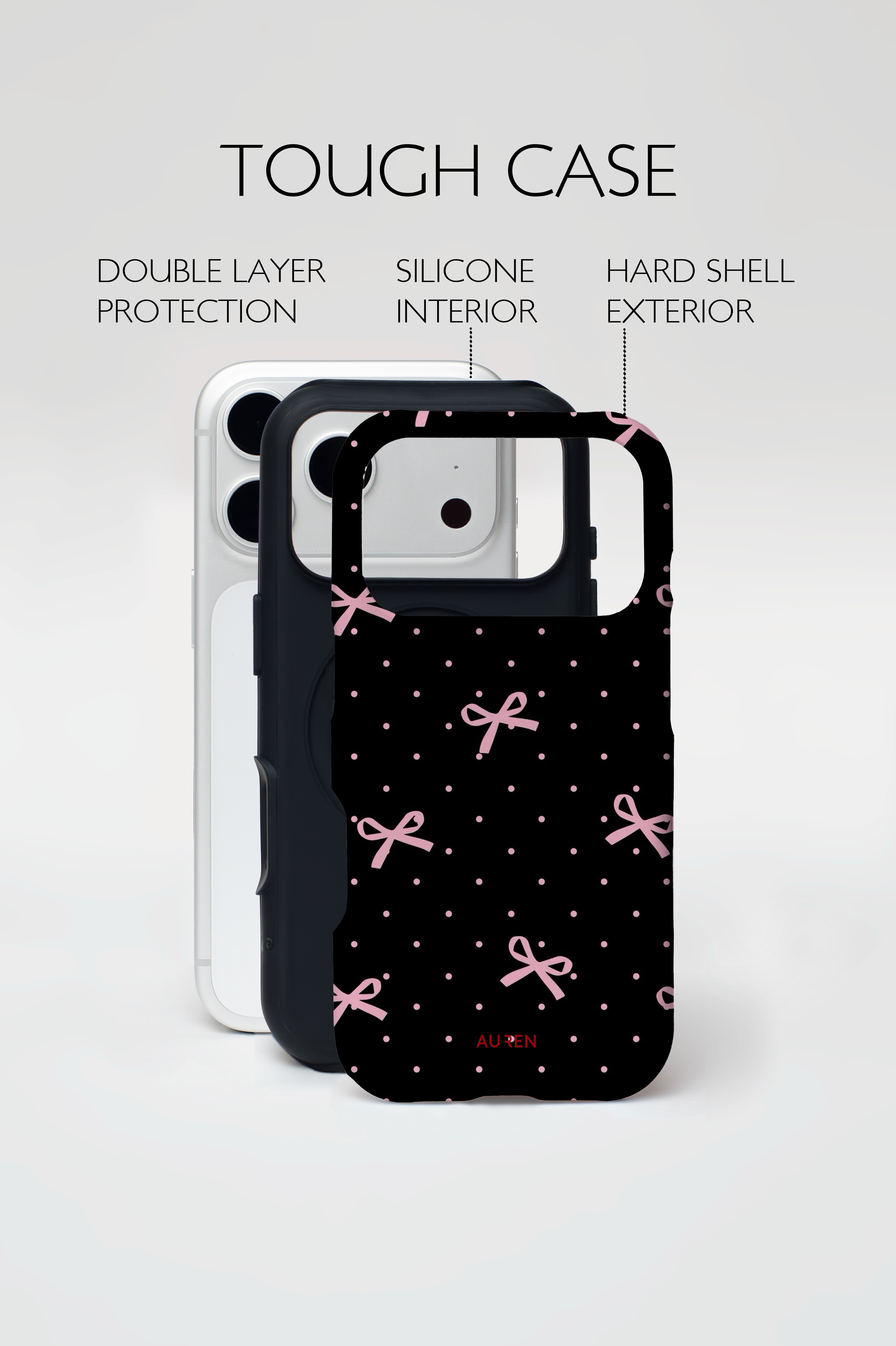 Auren Midnight Bows Case - Armor Series