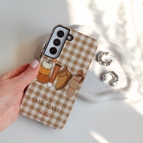 Auren Autumn Gingham Case – Armor Series