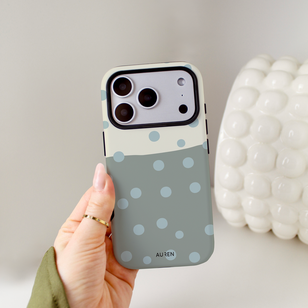 Auren Misty Colorblock Polka Dot Case - Armor Series