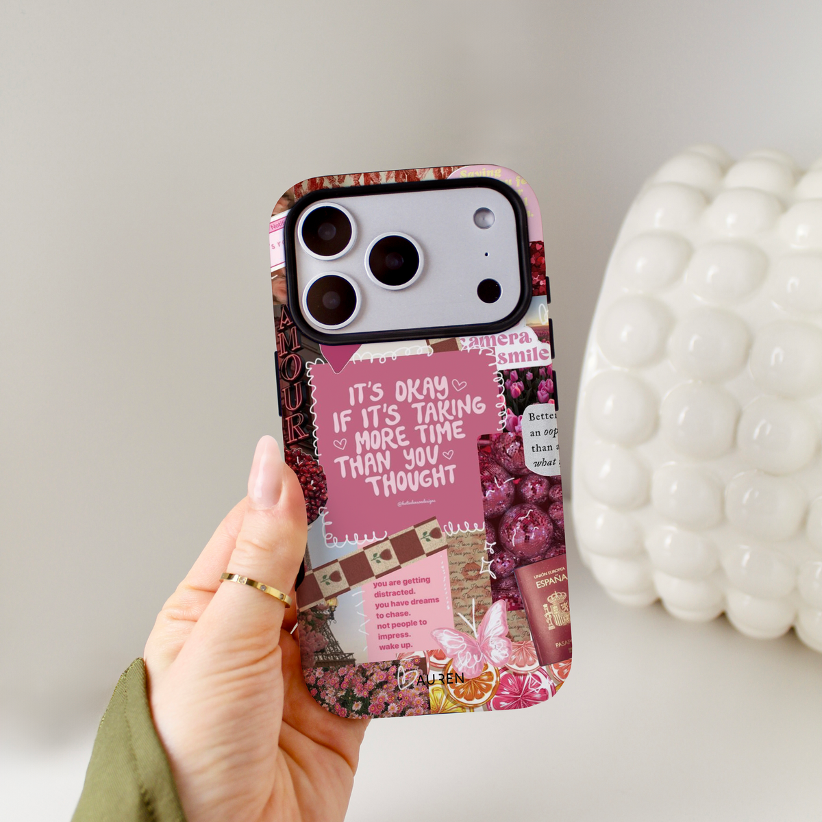 Auren Pink Vision Case - Armor Series