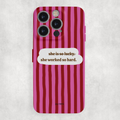 Auren Lucky Girl Stripes Glossy Hard Case