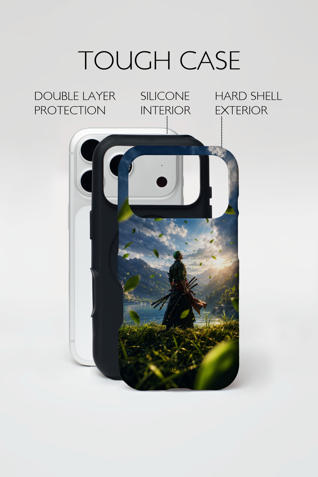 Auren Roronoa Zoro Scenic (One Piece) Case – Armor Series