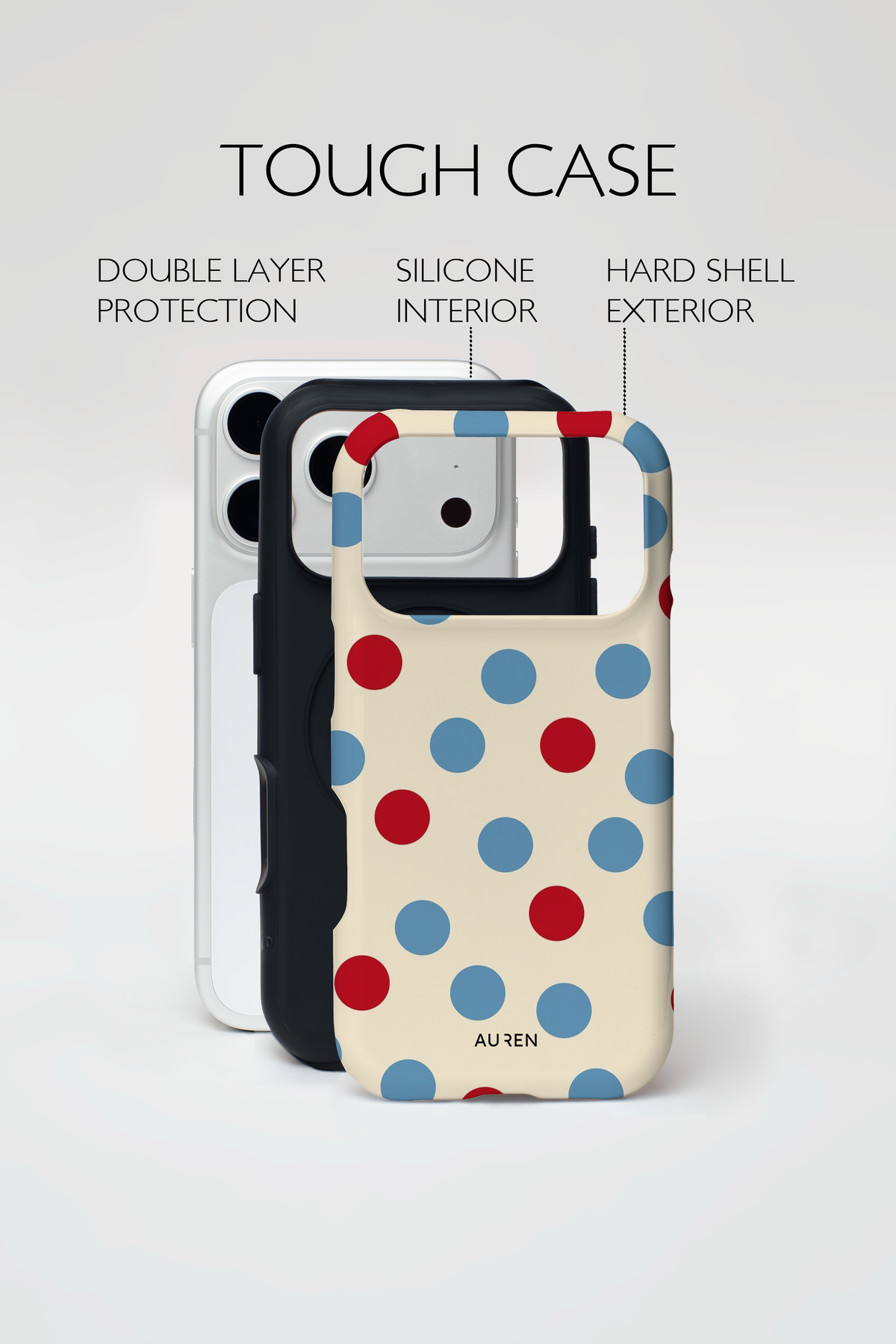 Auren Retro Polka Case - Armor Series