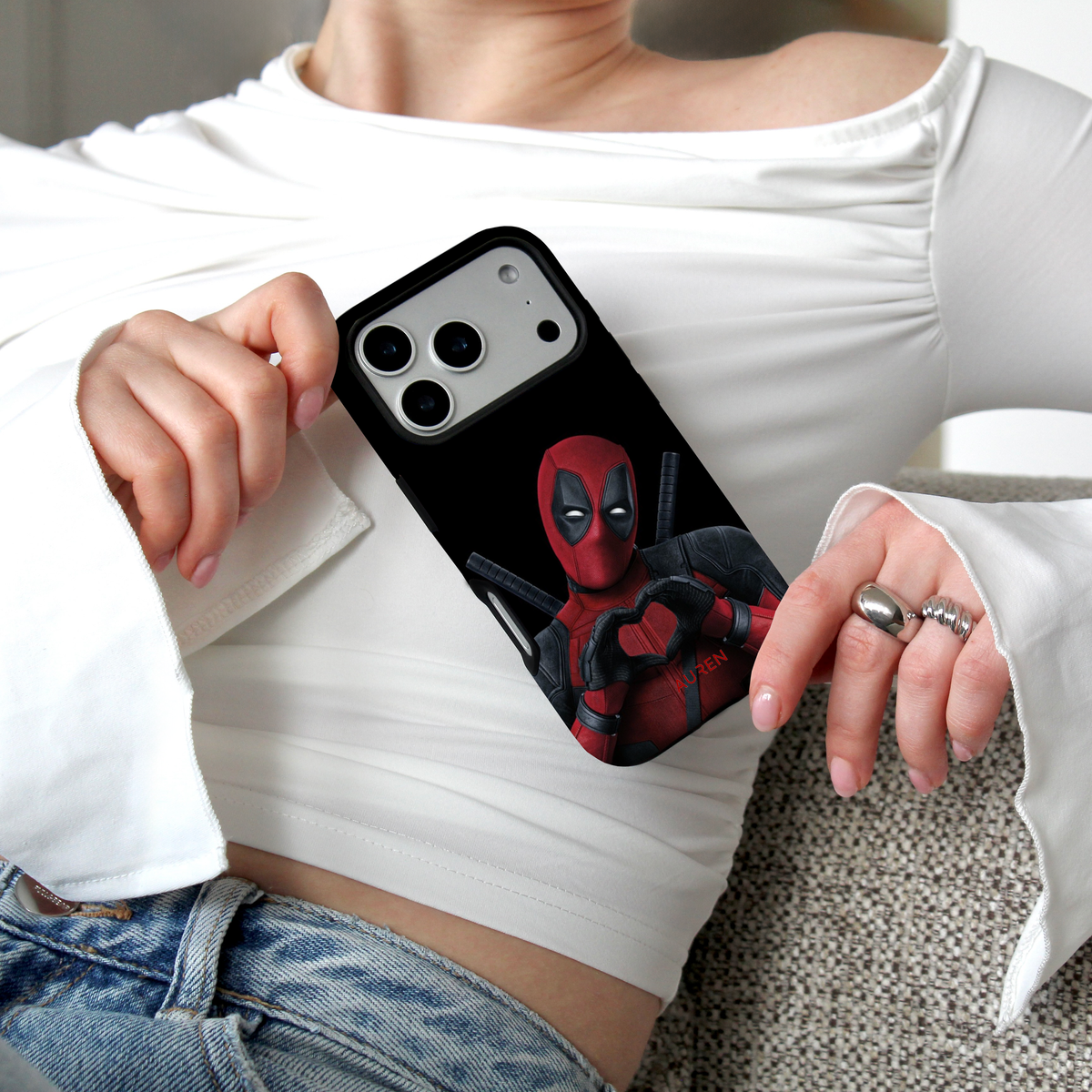Auren Merc With Love (Deadpool) Case – Armor Series