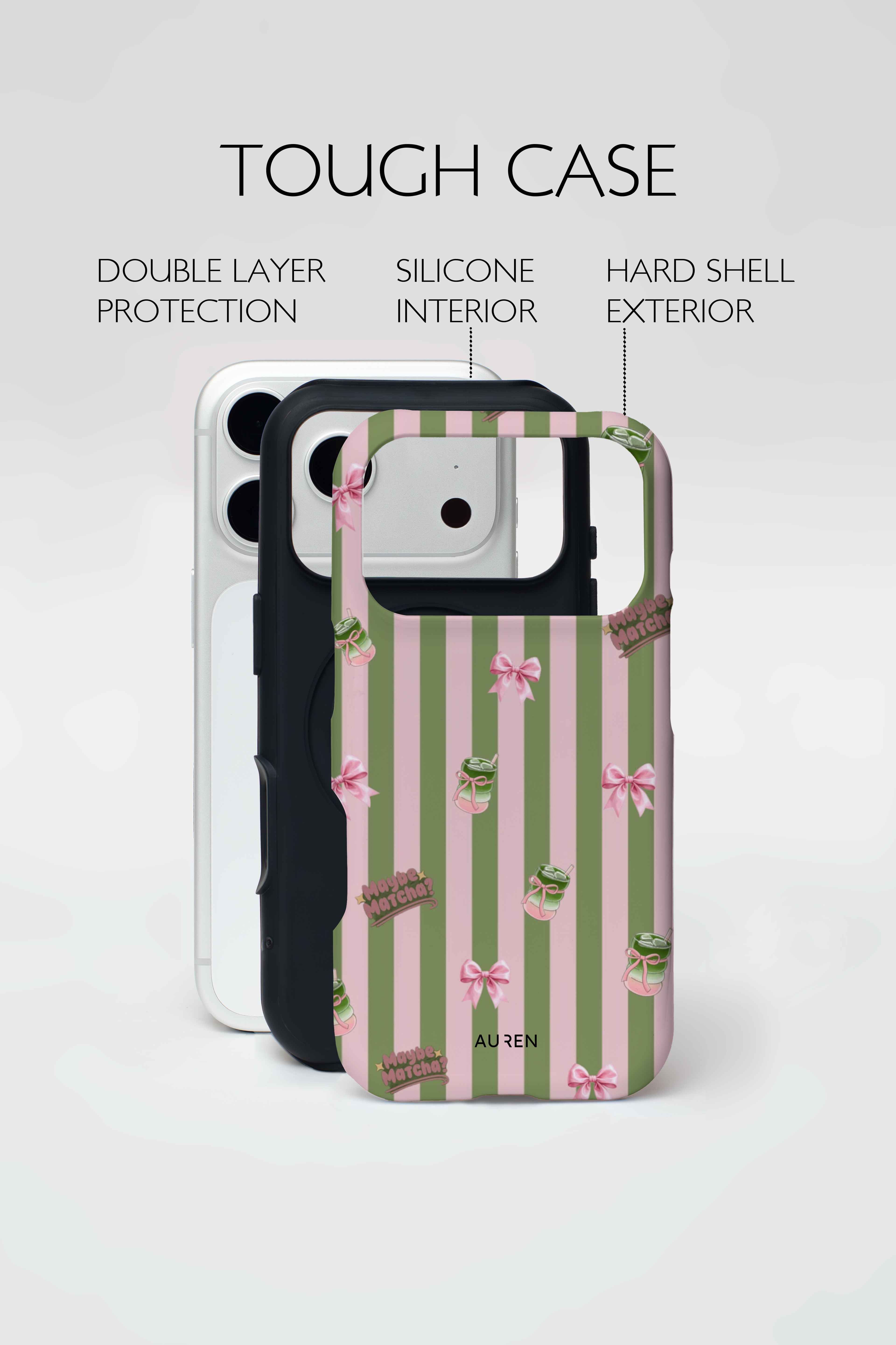 Auren Strawberry Matcha Case - Armor Series