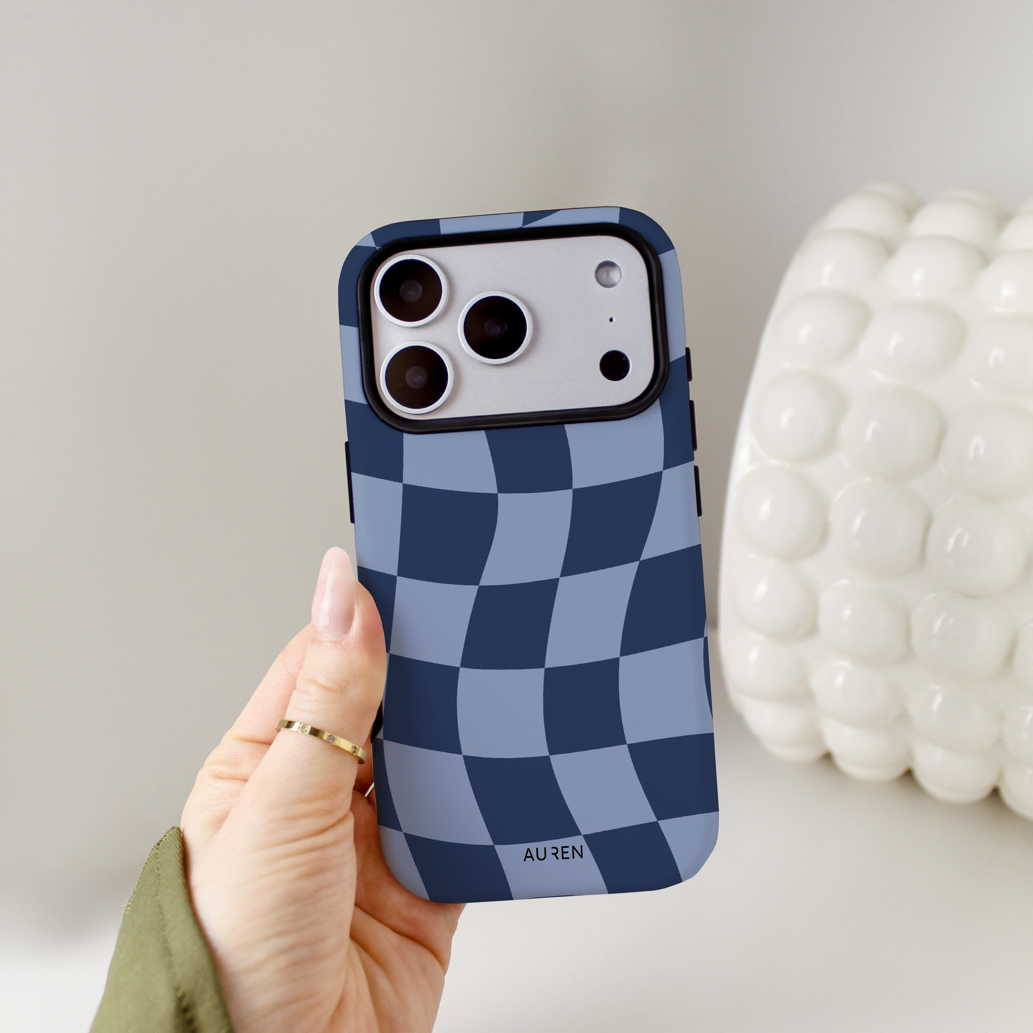 Auren Midnight Wave Checker Case - Armor Series