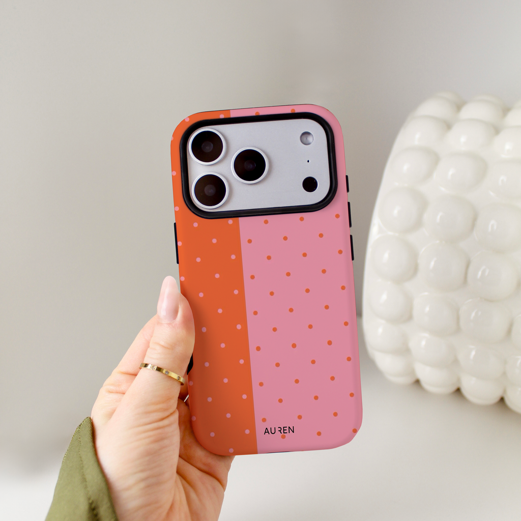 Auren Sunset Split Polka Dot Case - Armor Series