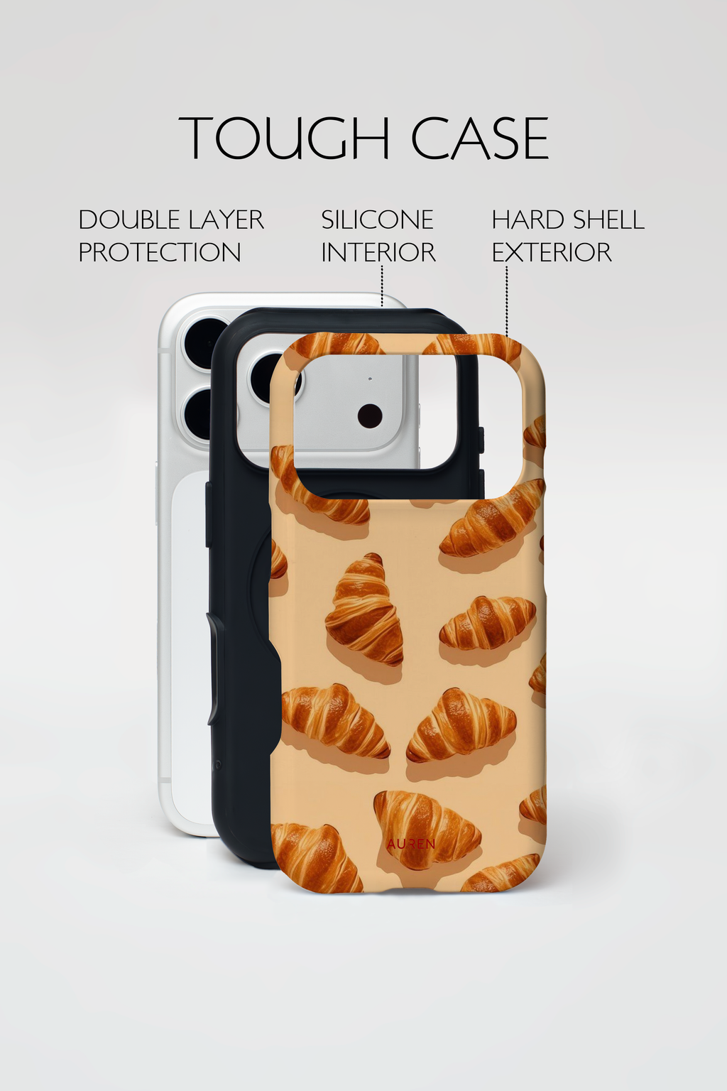 Auren Butter Croissant Case - Armor Series