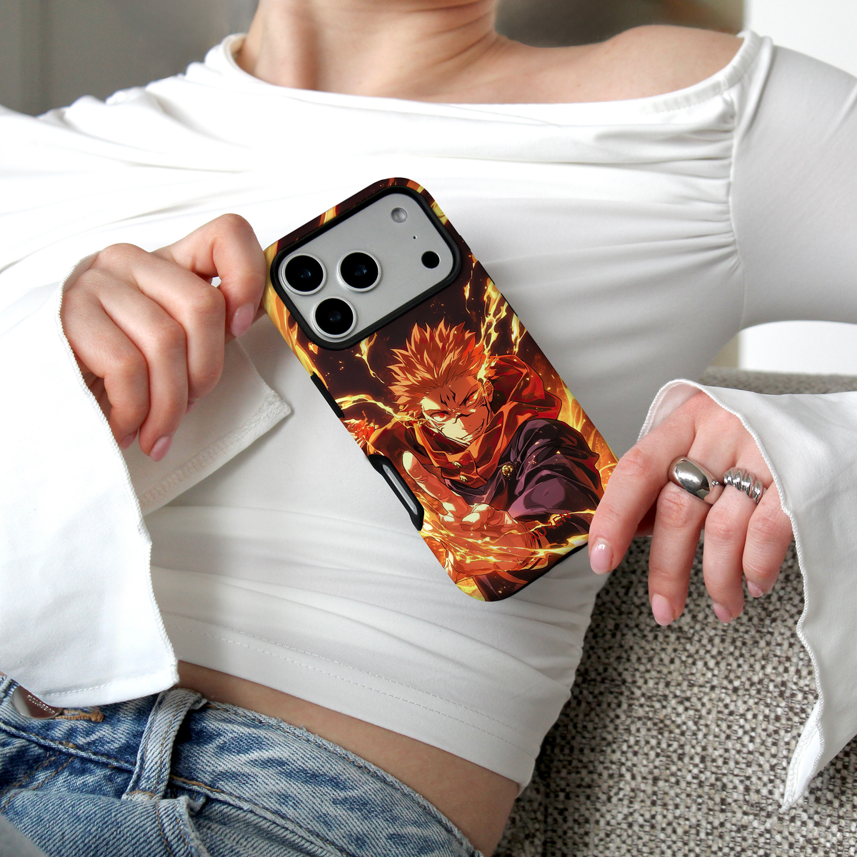 Auren Inferno Yuji (Jujutsu Kaisen) Case – Armor Series
