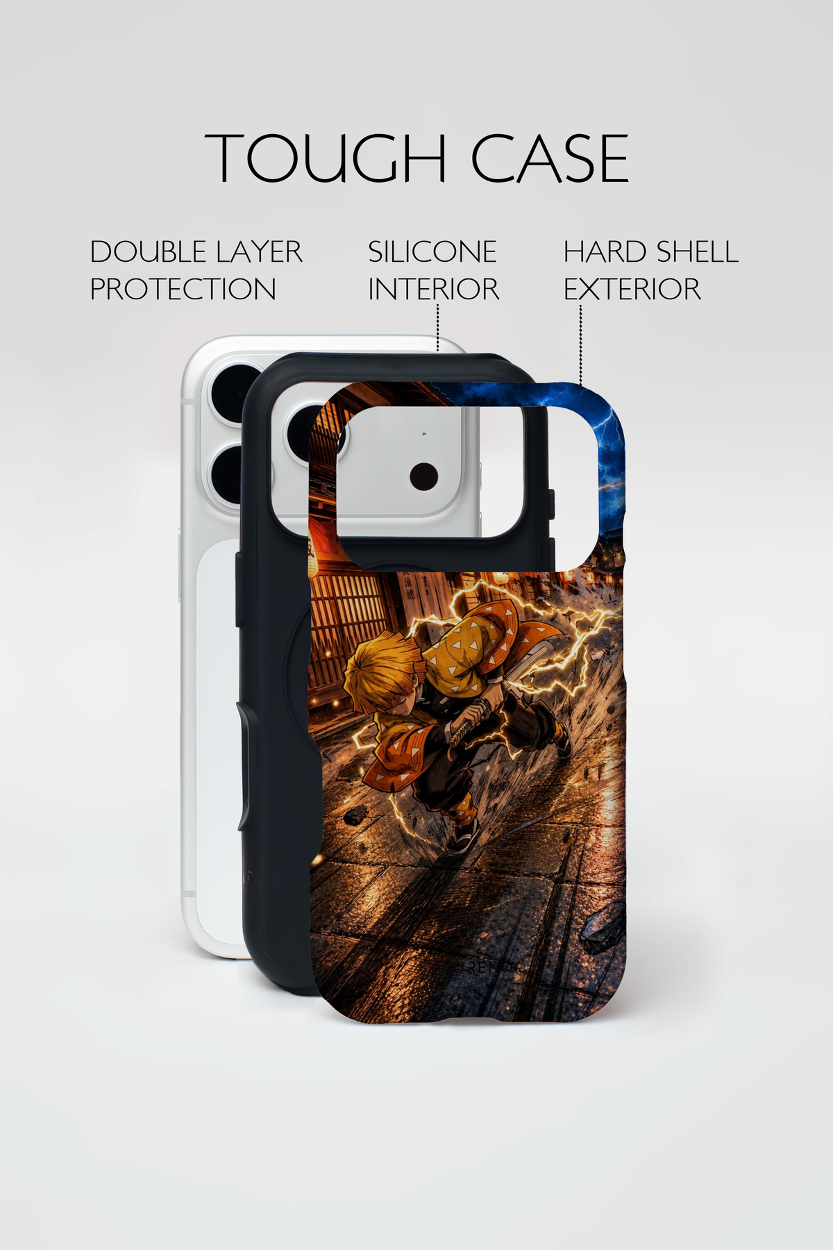 Auren Zenitsu Agatsuma (Demon Slayer) Case – Armor Series