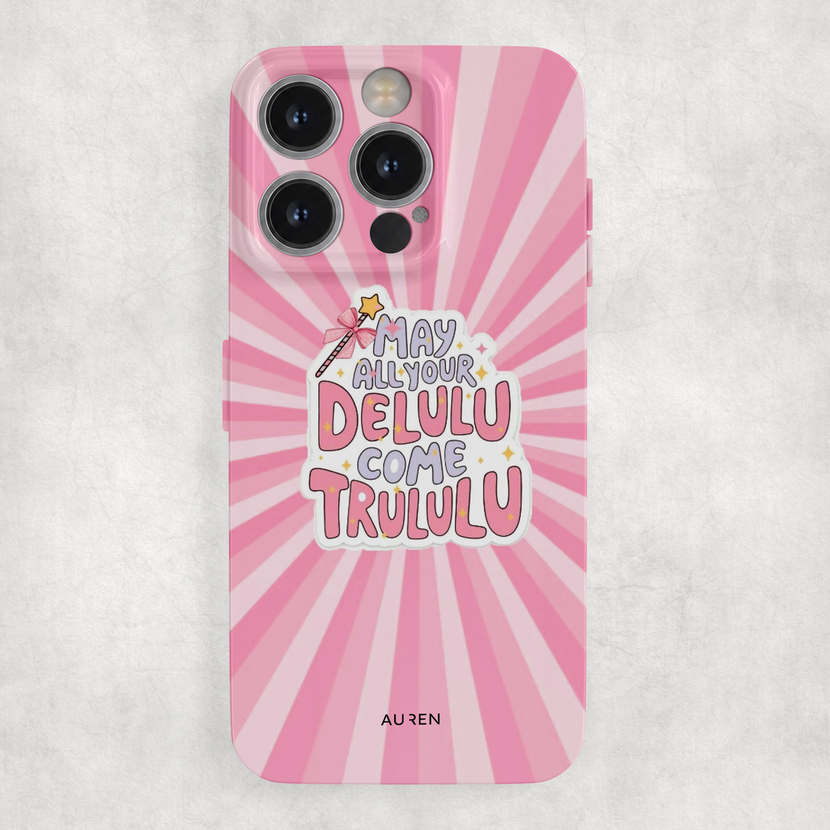 Auren Delulu Dreams Glossy Hard Case