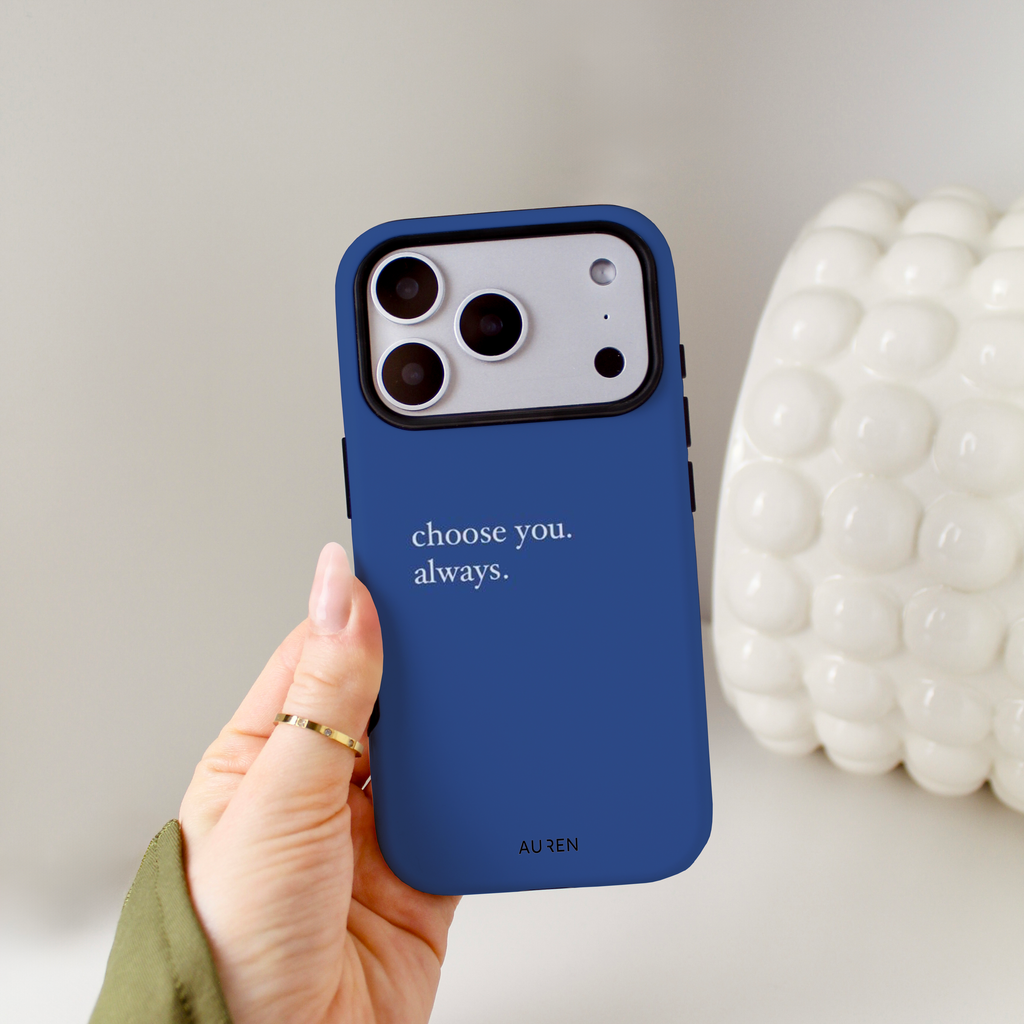 Auren Choose You Always (Typography) Case – Armor Series