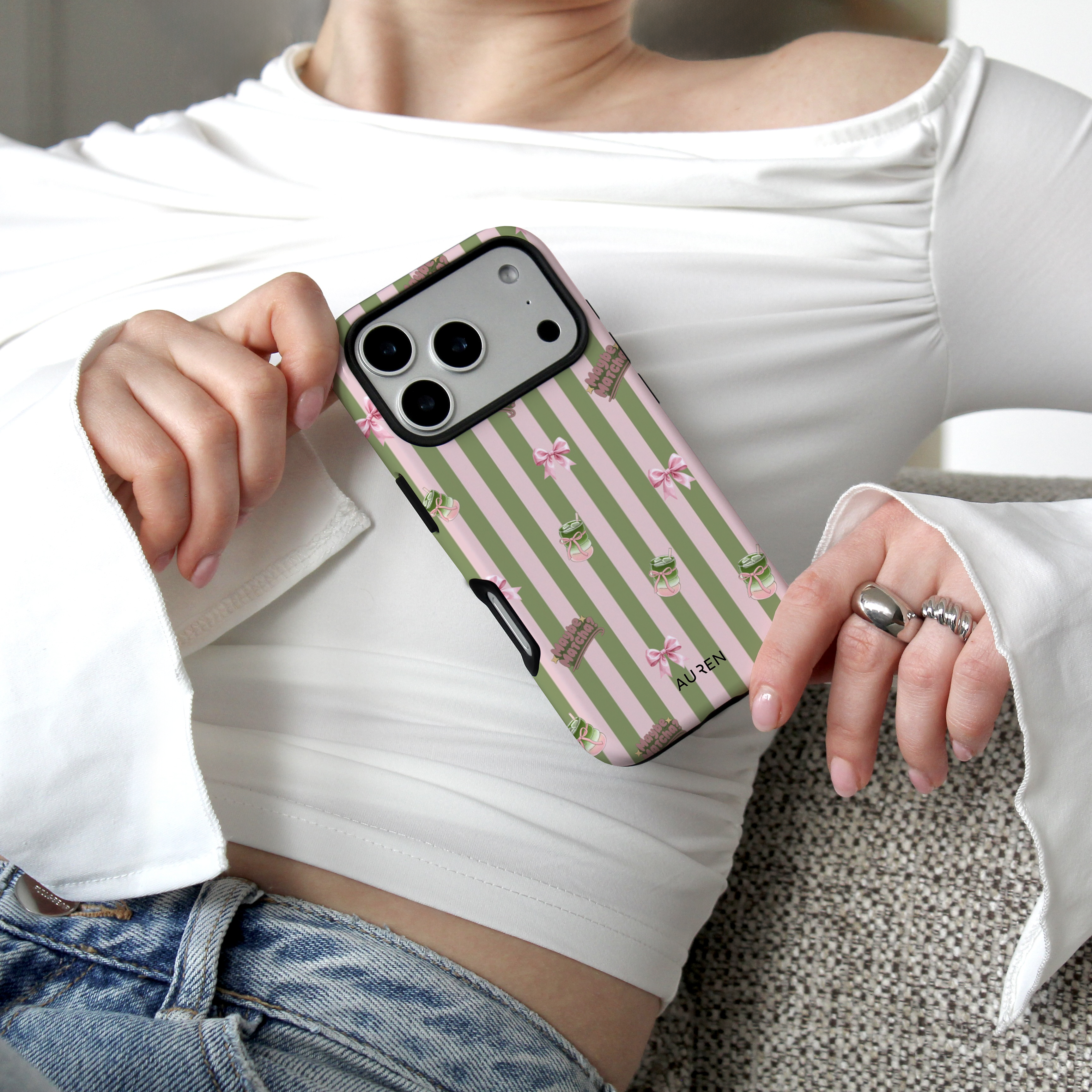 Auren Strawberry Matcha Case - Armor Series