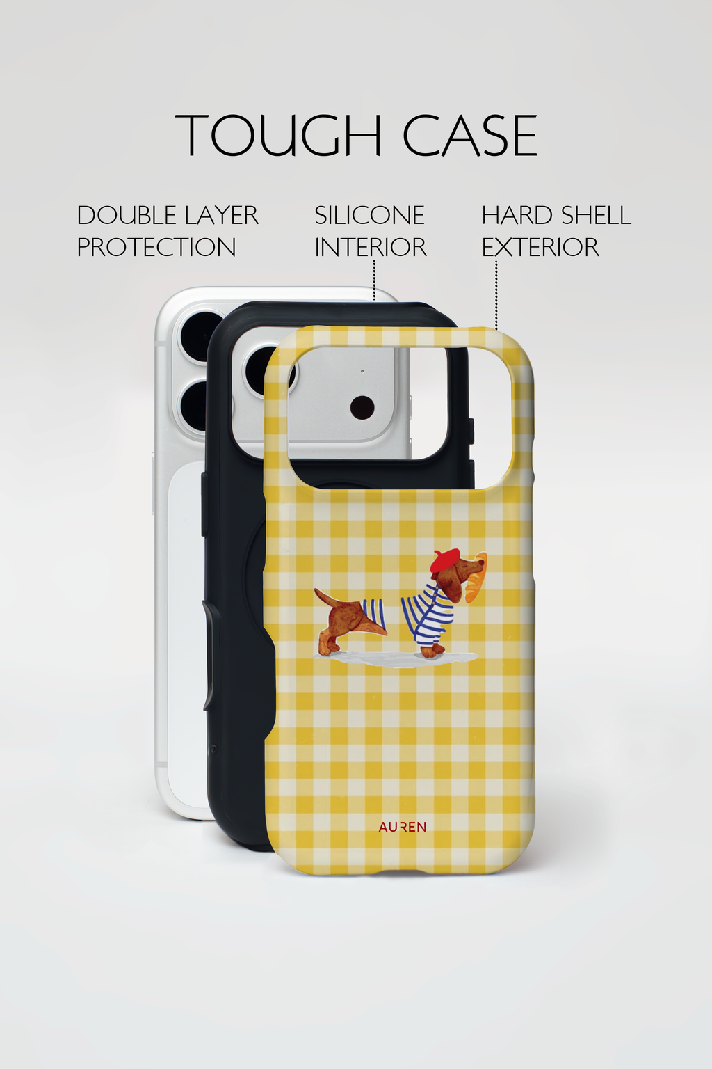Auren Paris Pup Case - Armor Series