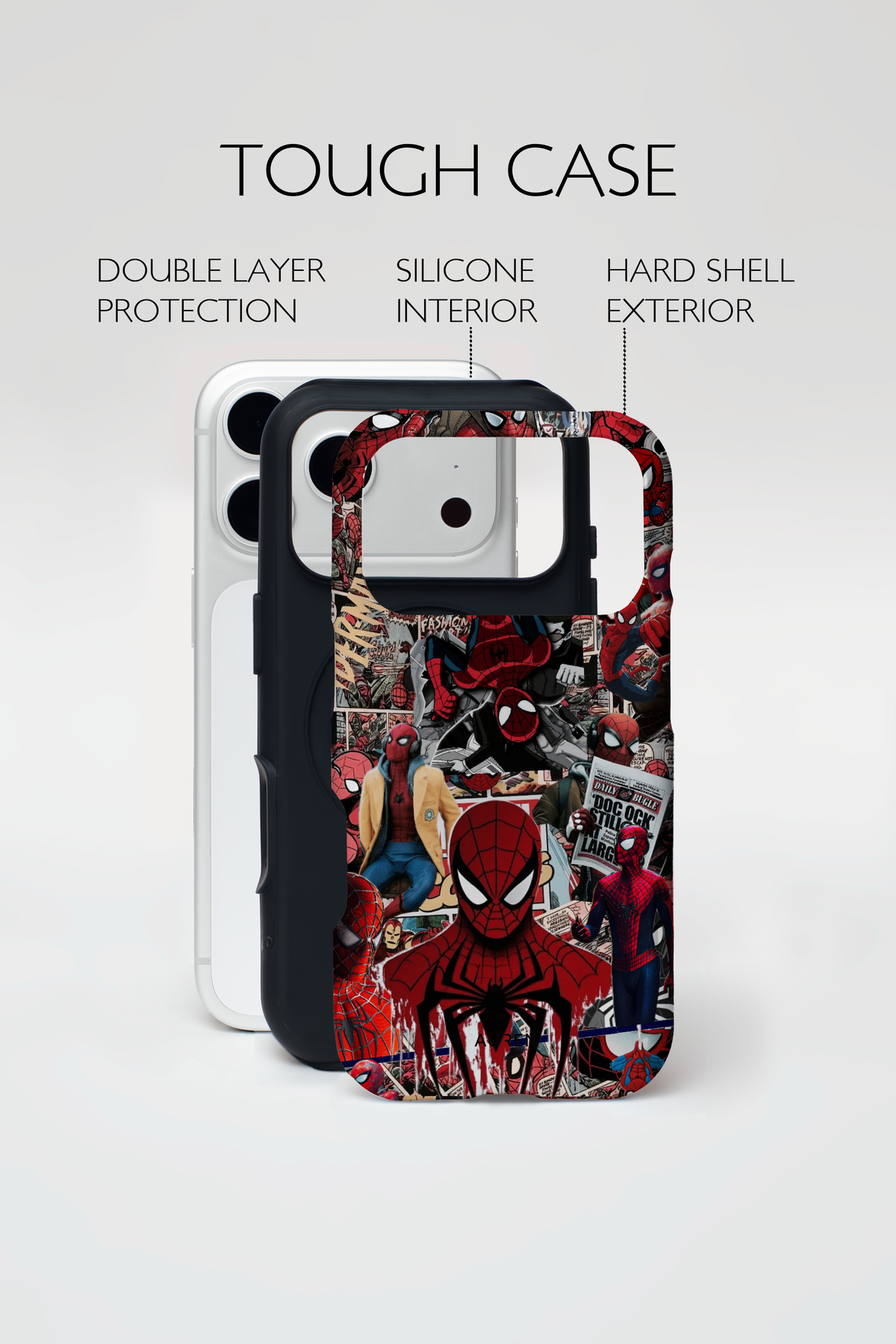 Auren Spider-Man (Spider-Verse Collage) Case – Armor Series