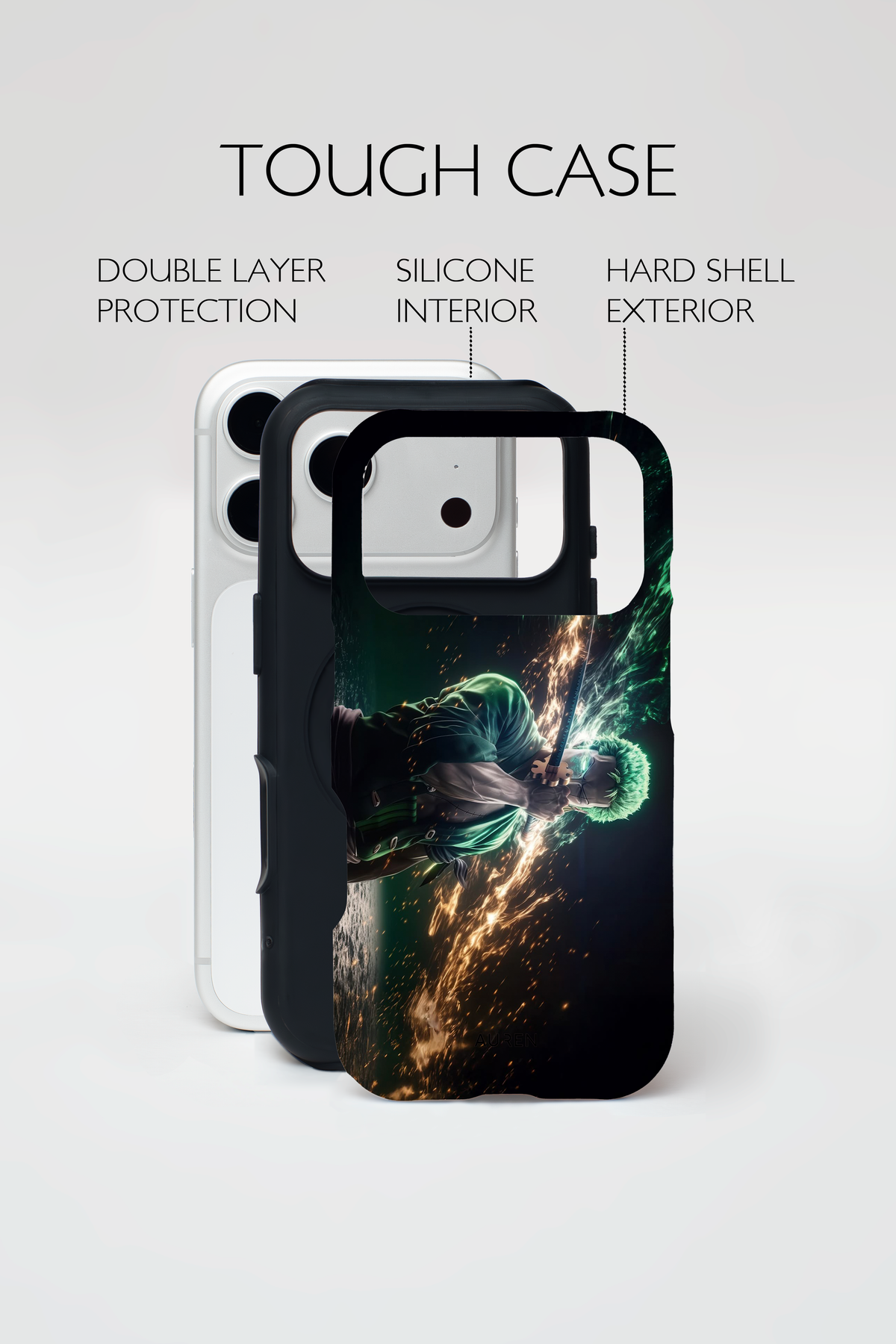 Auren Roronoa Zoro (One Piece) Case – Armor Series