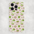 Auren Matcha Bow Café Glossy Hard Case