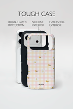 Auren Daisy Meadow Gingham Case - Armor Series