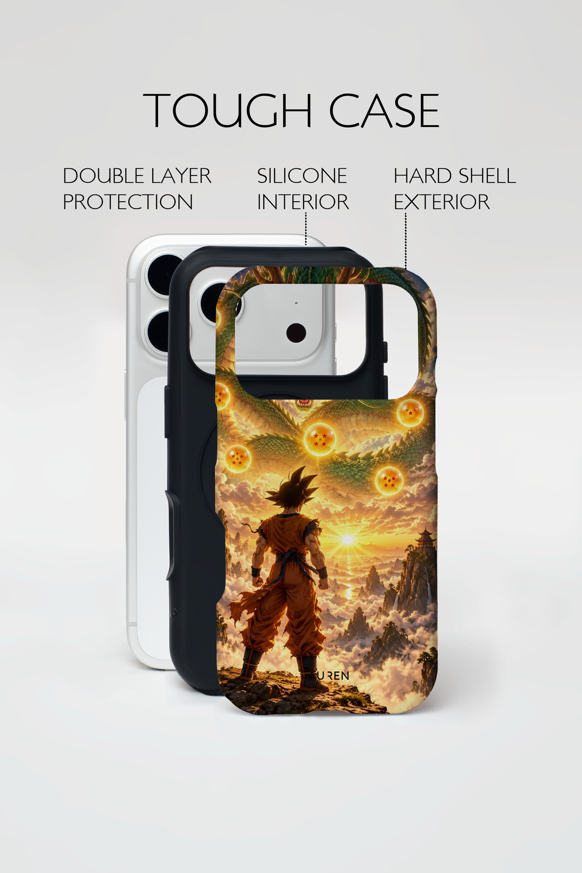 Auren Son Goku (Dragon Ball) Case – Armor Series
