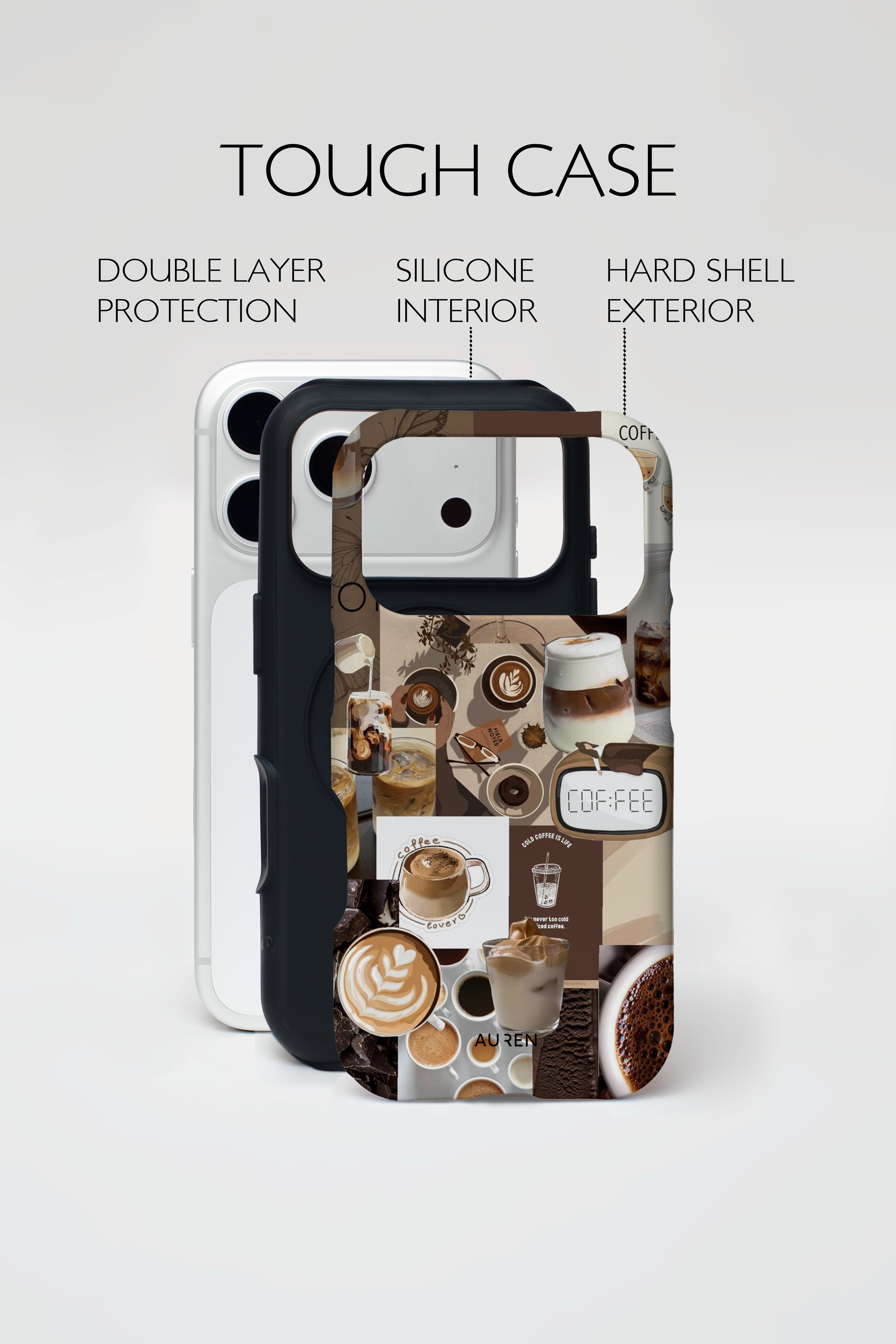 Auren Coffee Moodboard Case - Armor Series