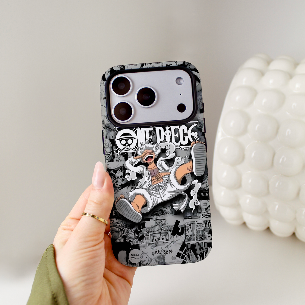 Auren Gear 5 Monkey D. Luffy Manga (One Piece) Case – Armor Series