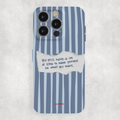 Auren Blue Note Stripes Glossy Hard Case