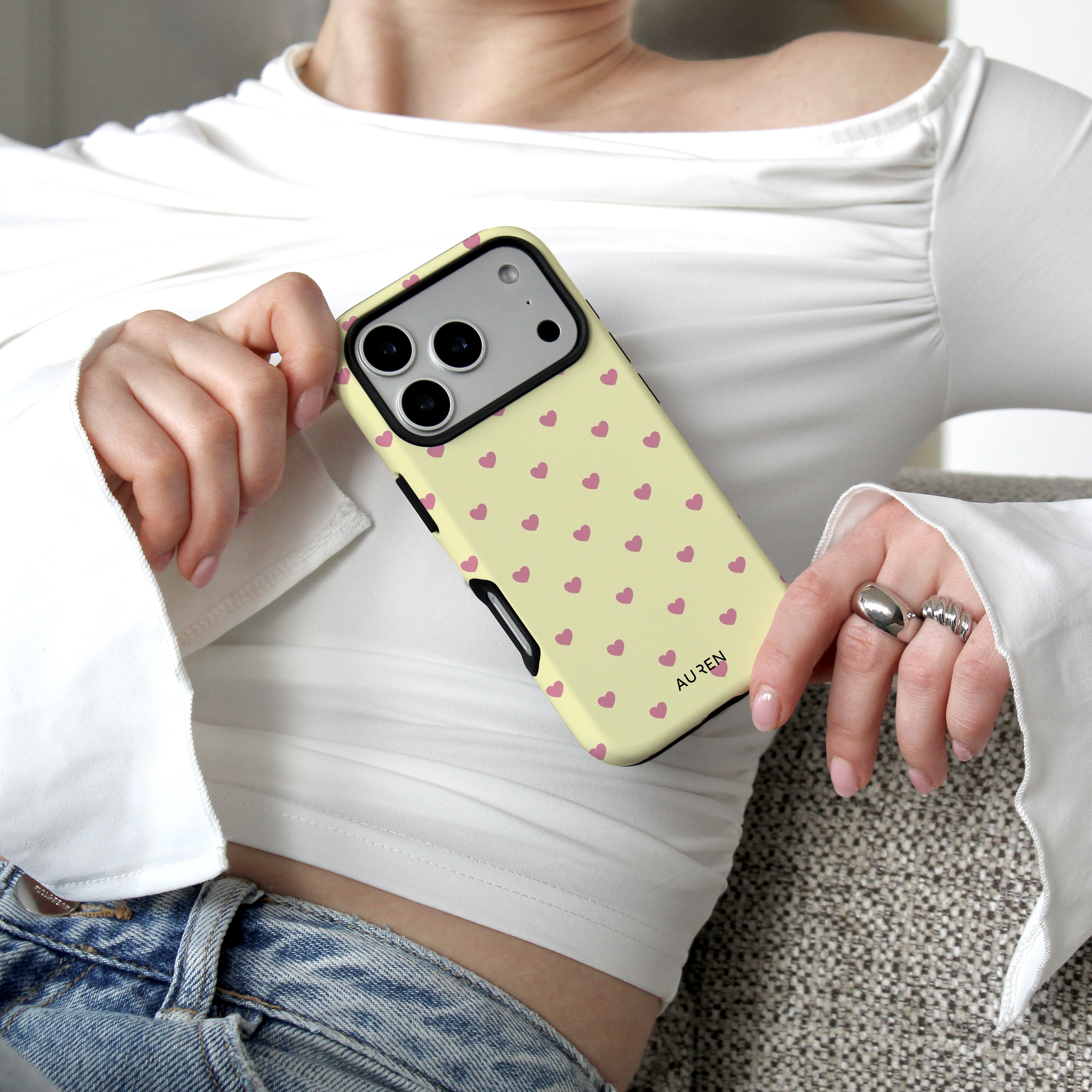 Auren Butter Hearts Case - Armor Series