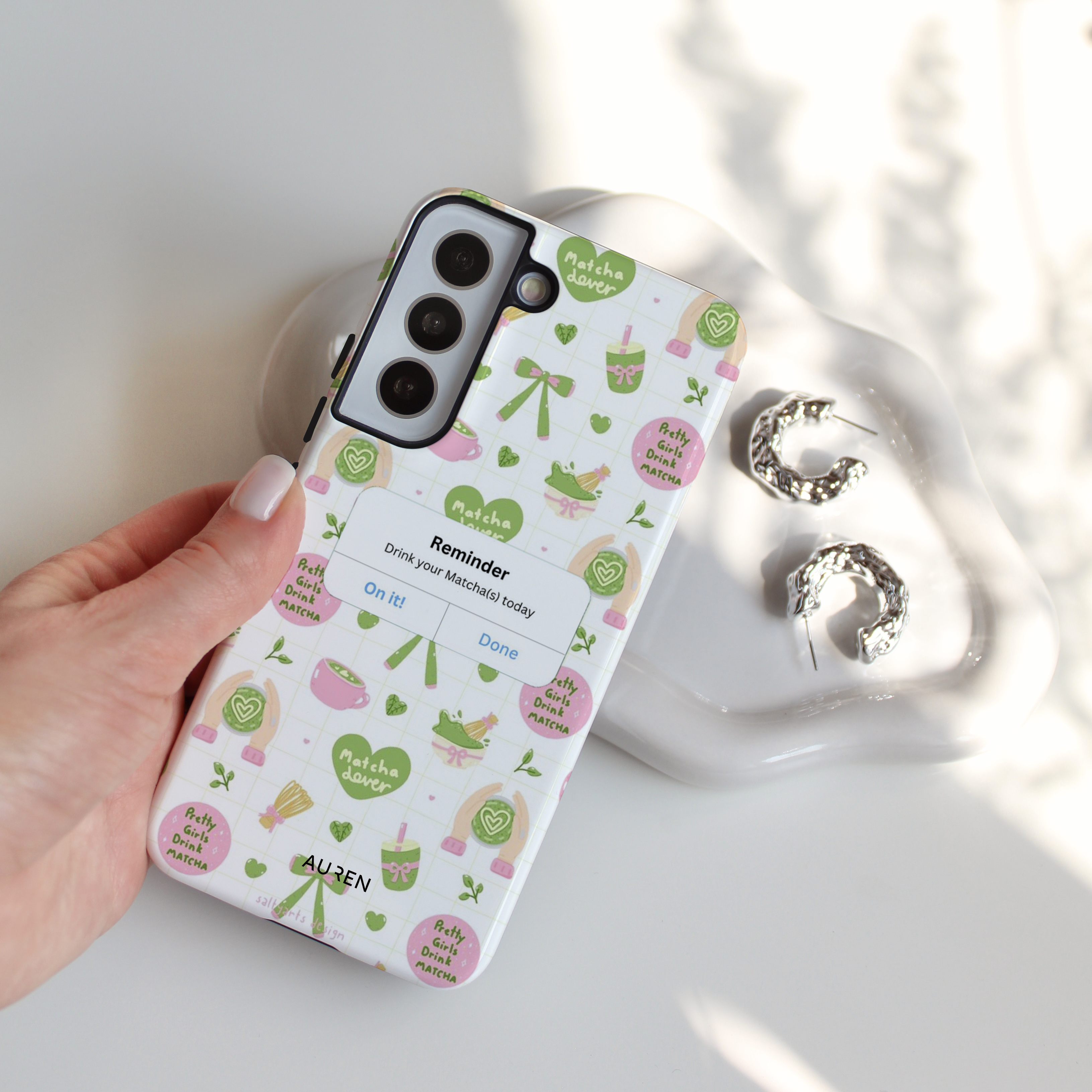 Auren Matcha Reminder Case - Armor Series