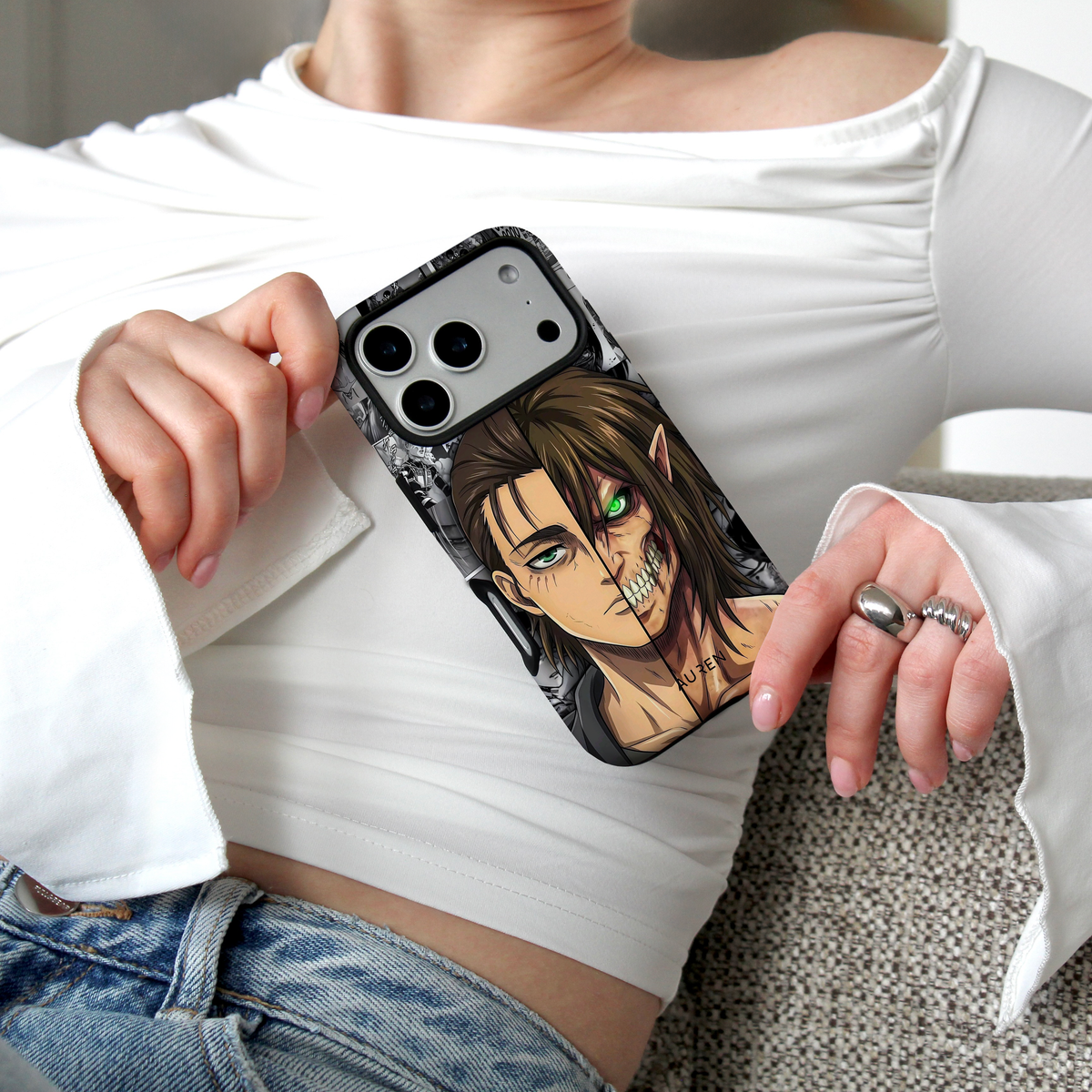 Auren Eren Yeager (Attack on Titan) Case – Armor Series