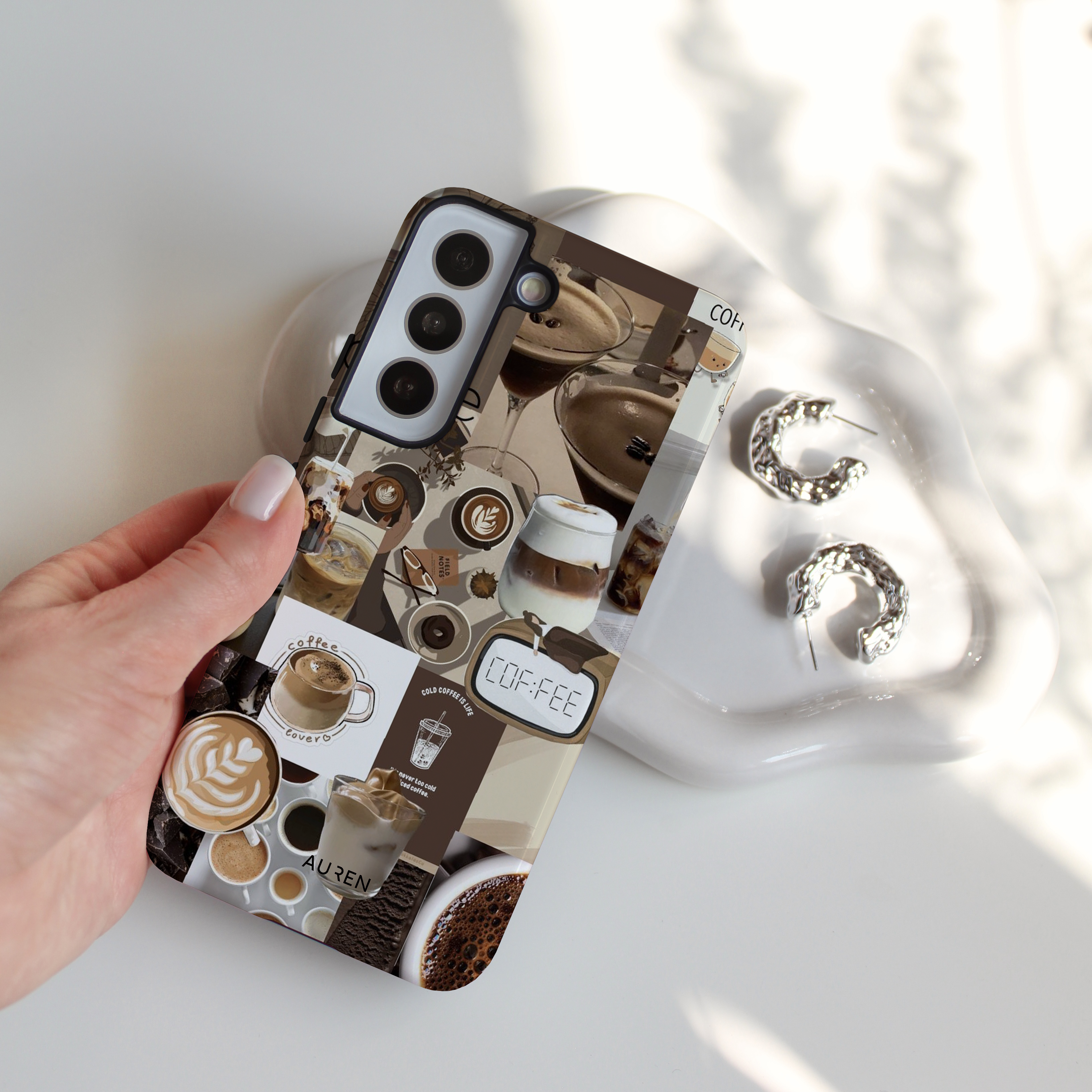 Auren Coffee Moodboard Case - Armor Series