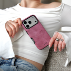 Auren Berry Suede Case