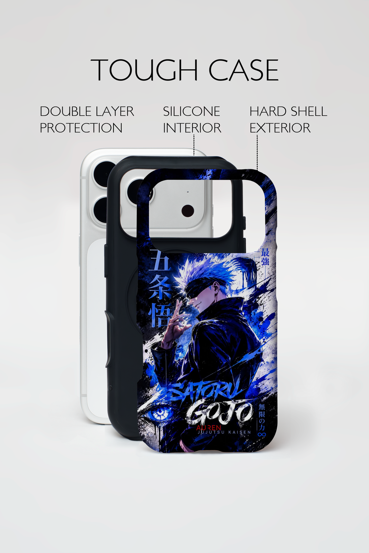 Auren Limitless Blue (Jujutsu Kaisen) Case – Armor Series