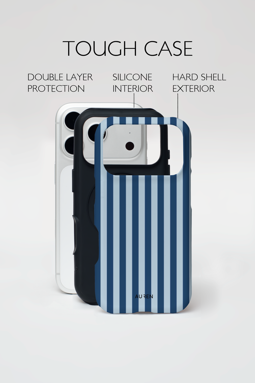Auren Coastal Stripe Case – Armor Series