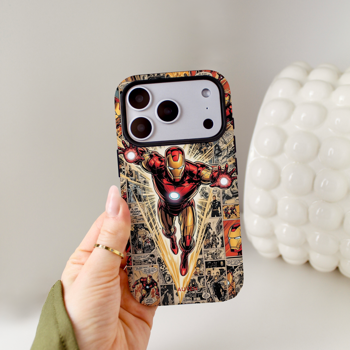 Auren Invincible Iron Man (Marvel) Case – Armor Series