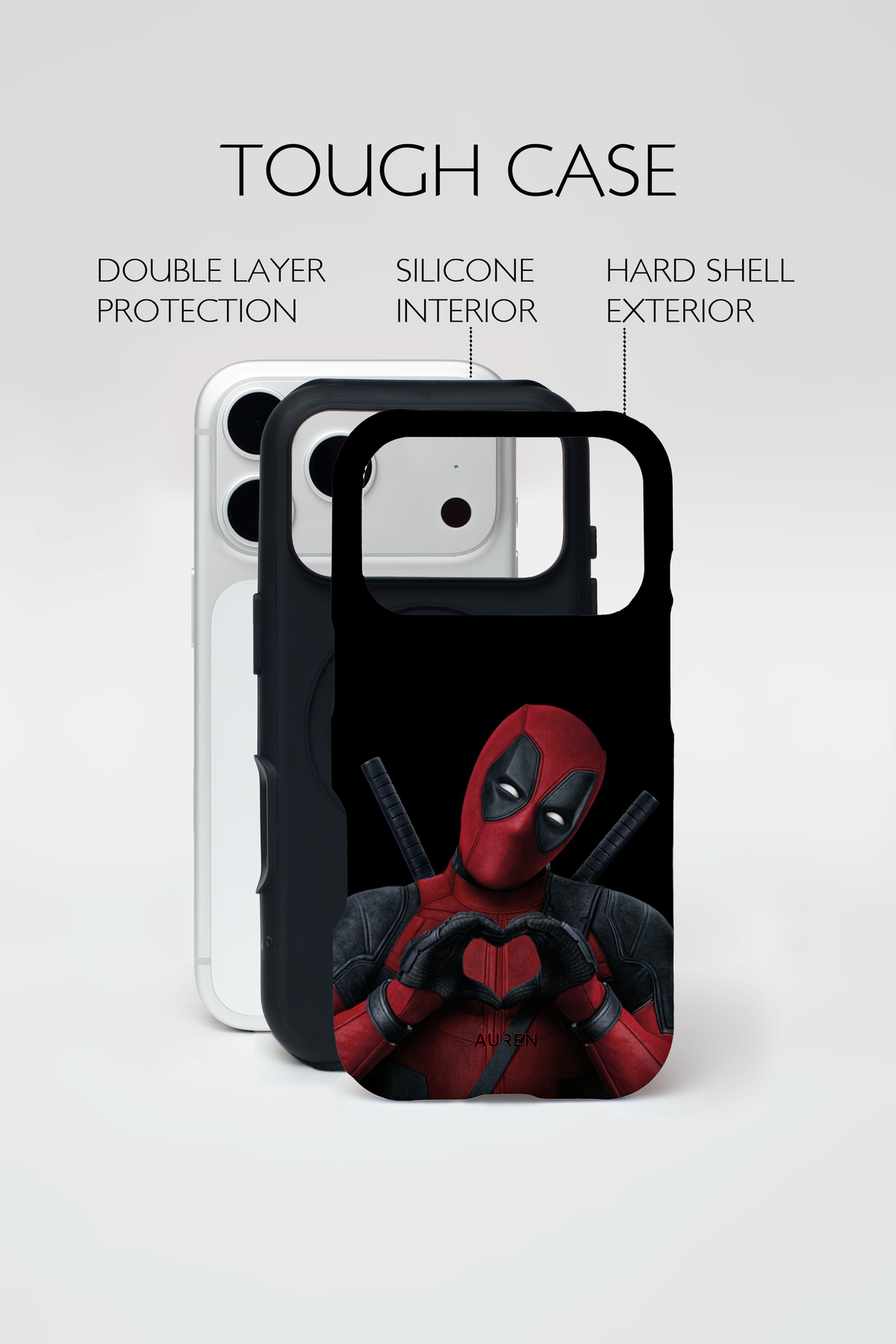 Auren Merc With Love (Deadpool) Case – Armor Series