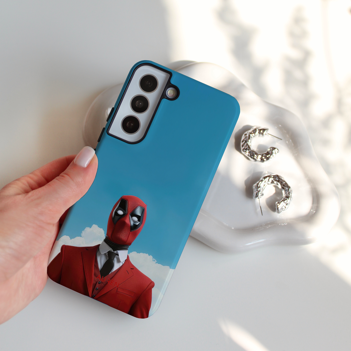 Auren Crimson Gentleman (Deadpool) Case – Armor Series