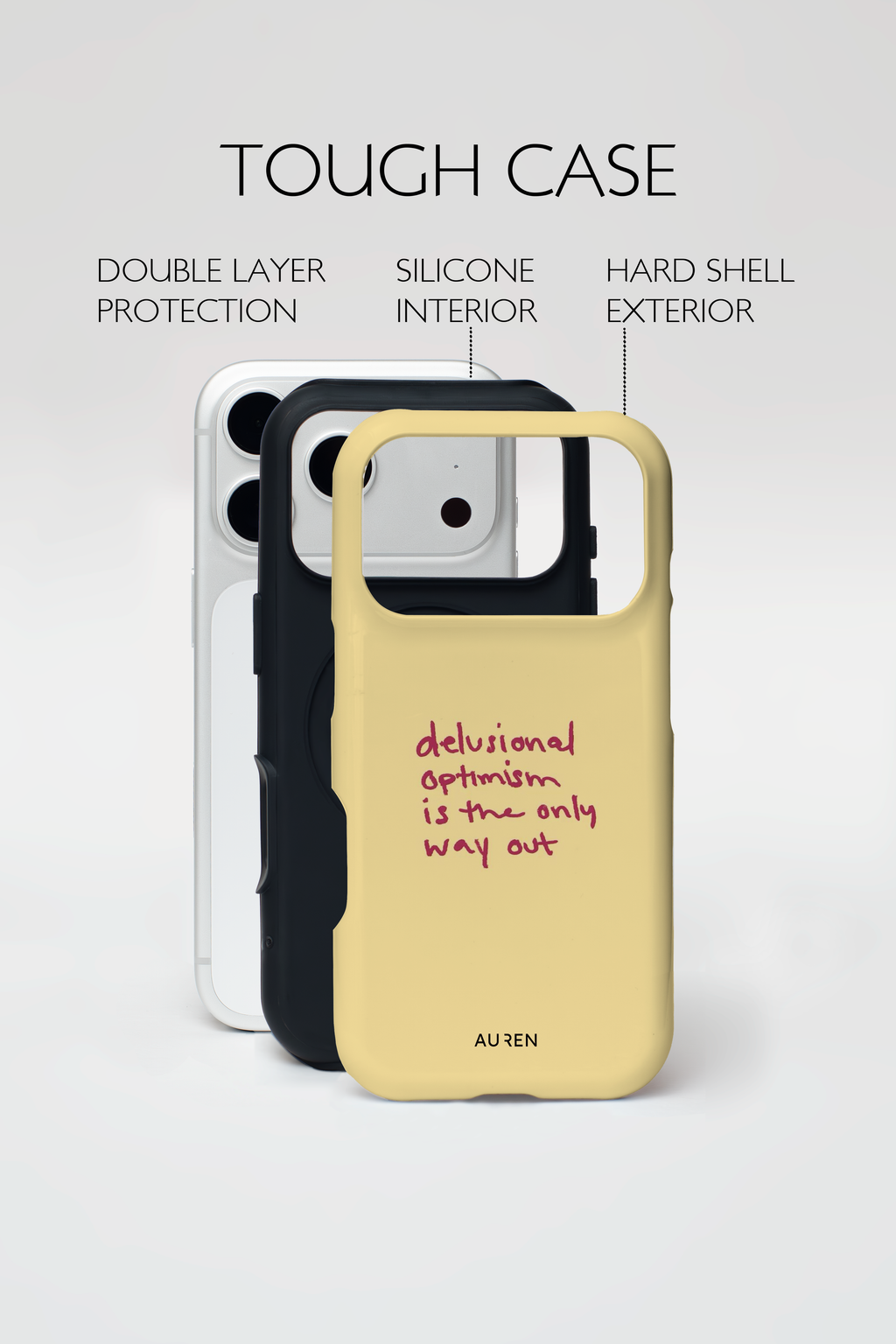 Auren Delusional Optimism Case - Armor Series