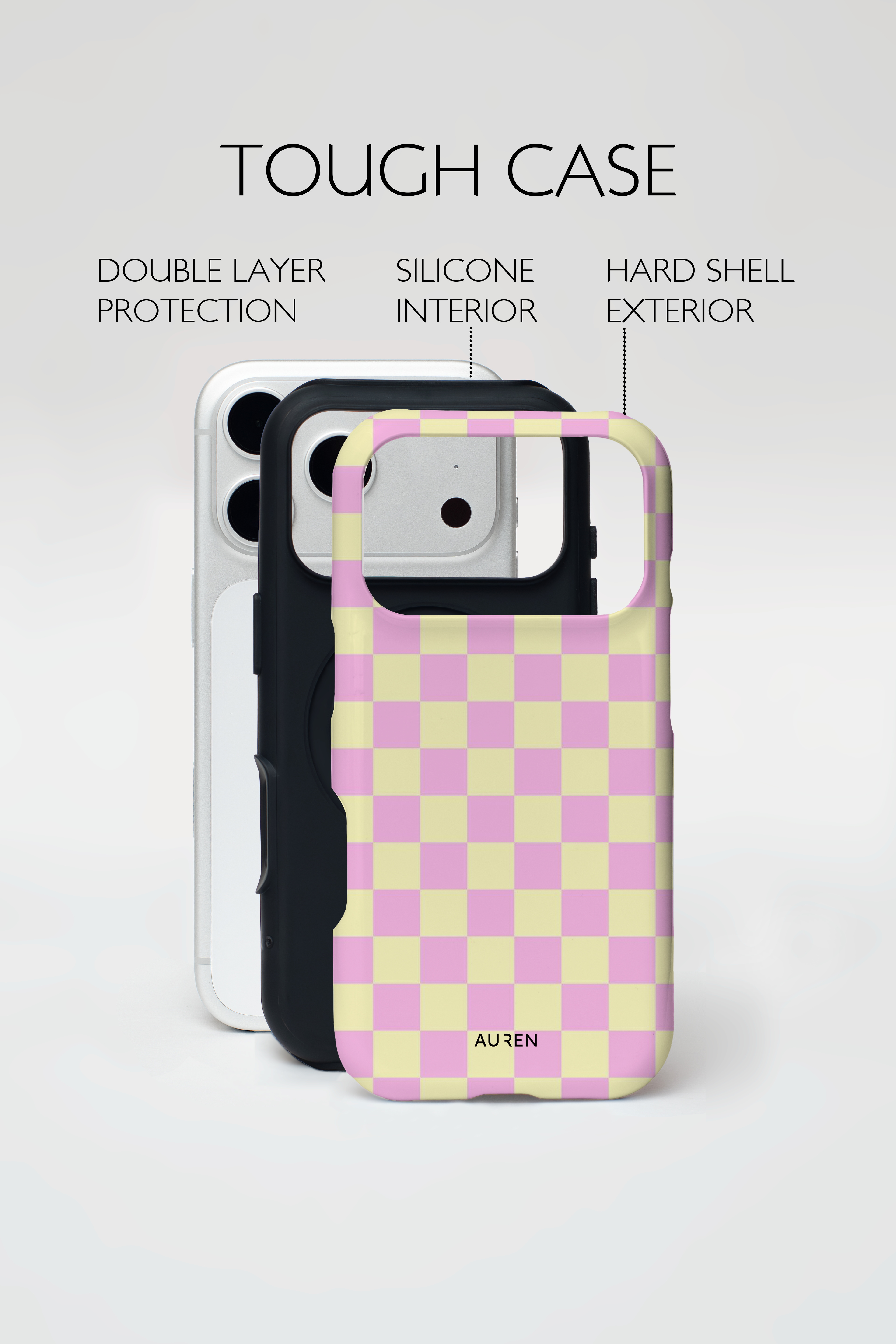 Auren Candy Pop Checker Case - Armor Series