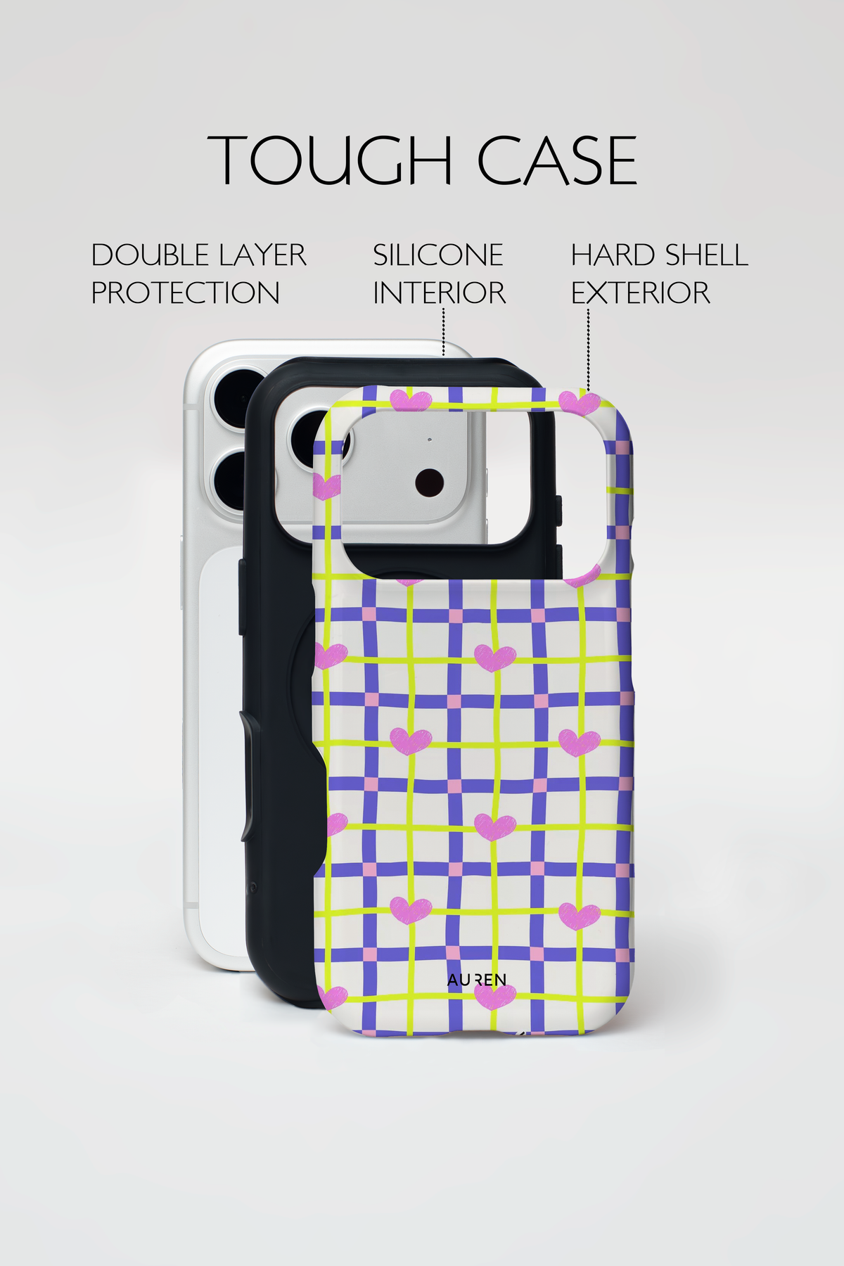 Auren Cupid Check Case - Armor Series