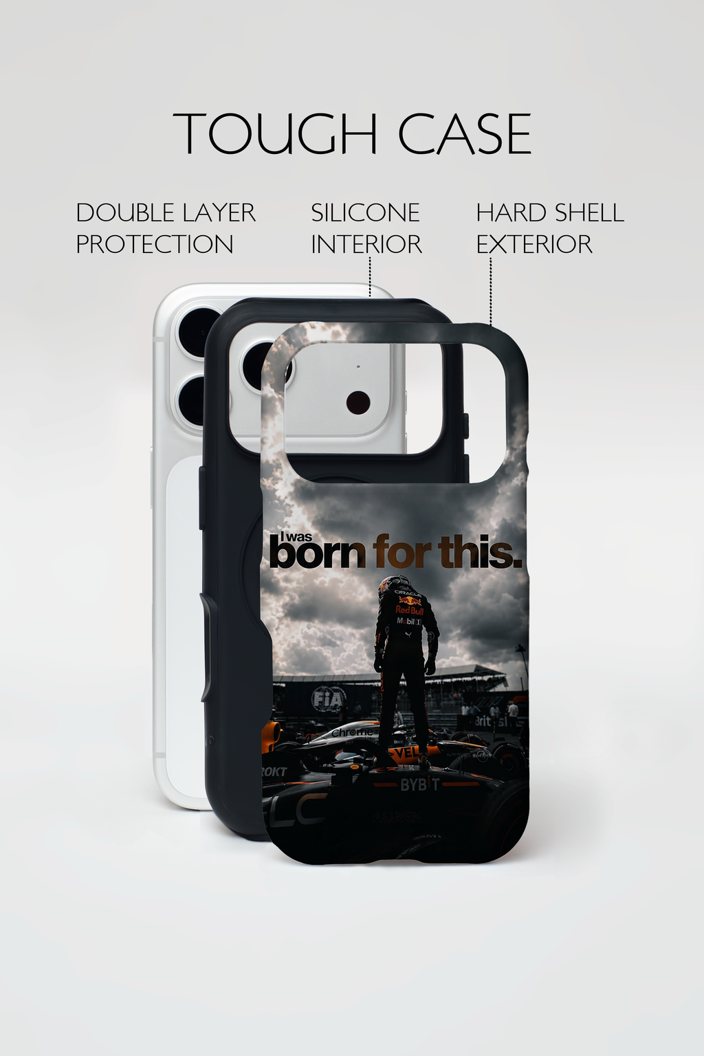 Auren Born For This (Red Bull) Case – Armor Series