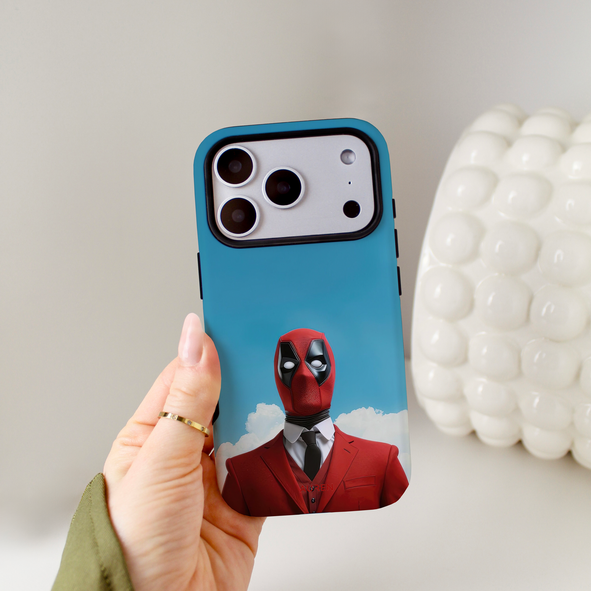 Auren Crimson Gentleman (Deadpool) Case – Armor Series