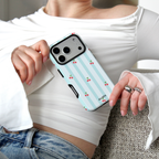 Auren Cherry Mint Stripes Case - Armor Series