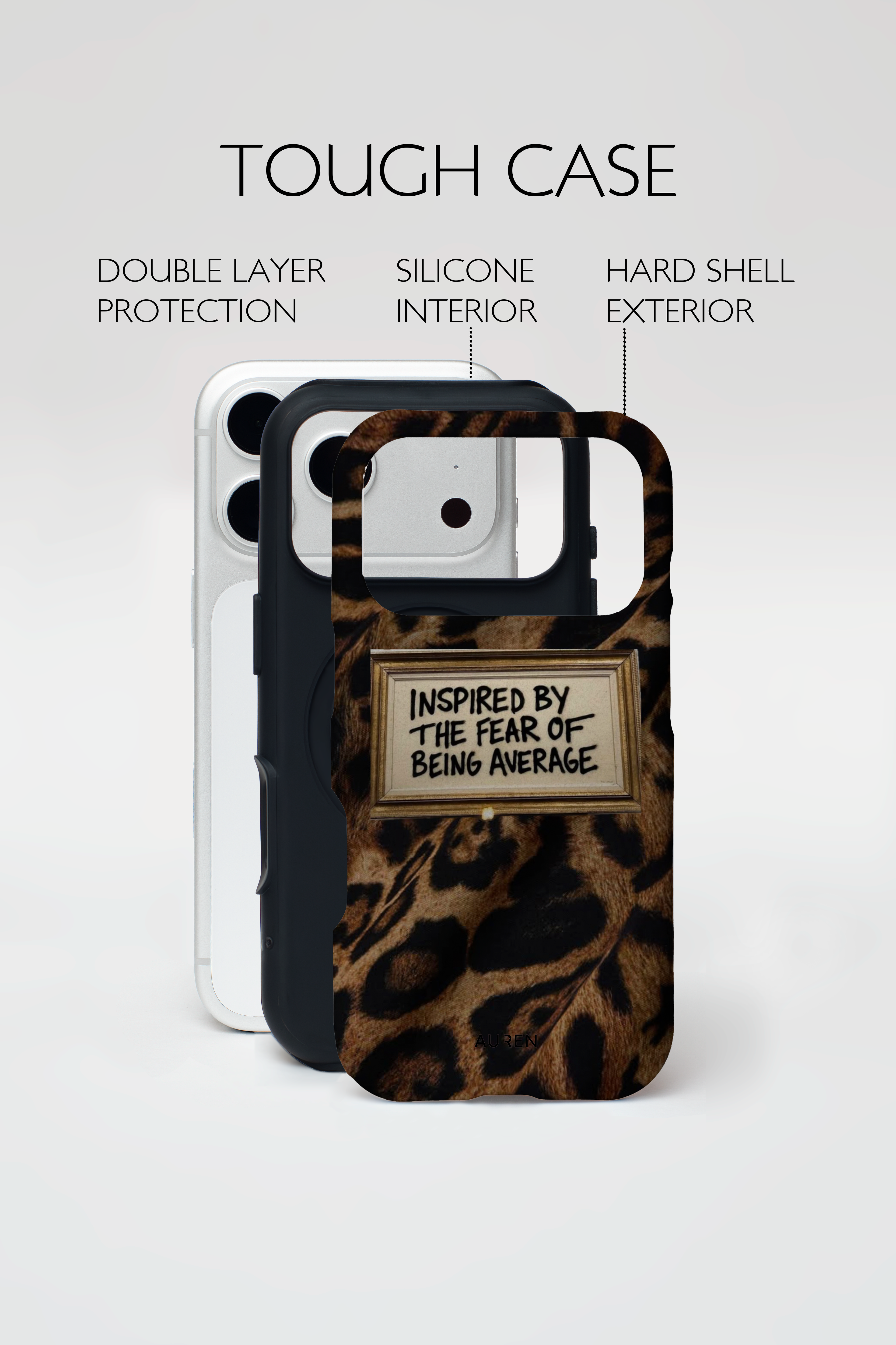 Auren Fearless Leopard Case - Armor Series