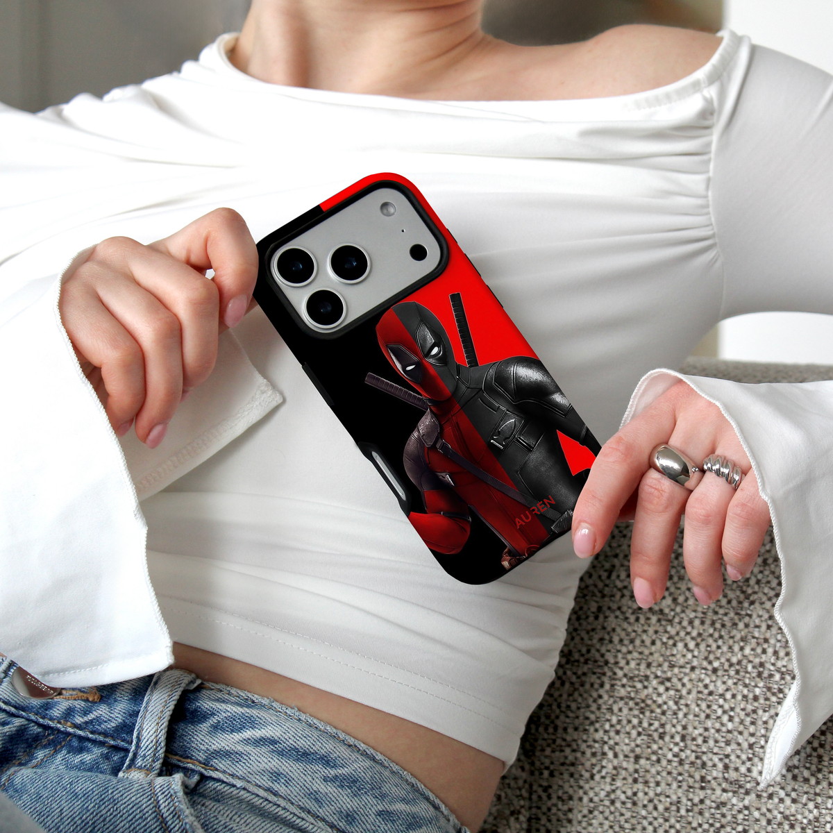 Auren Dual Chaos (Deadpool) Case – Armor Series