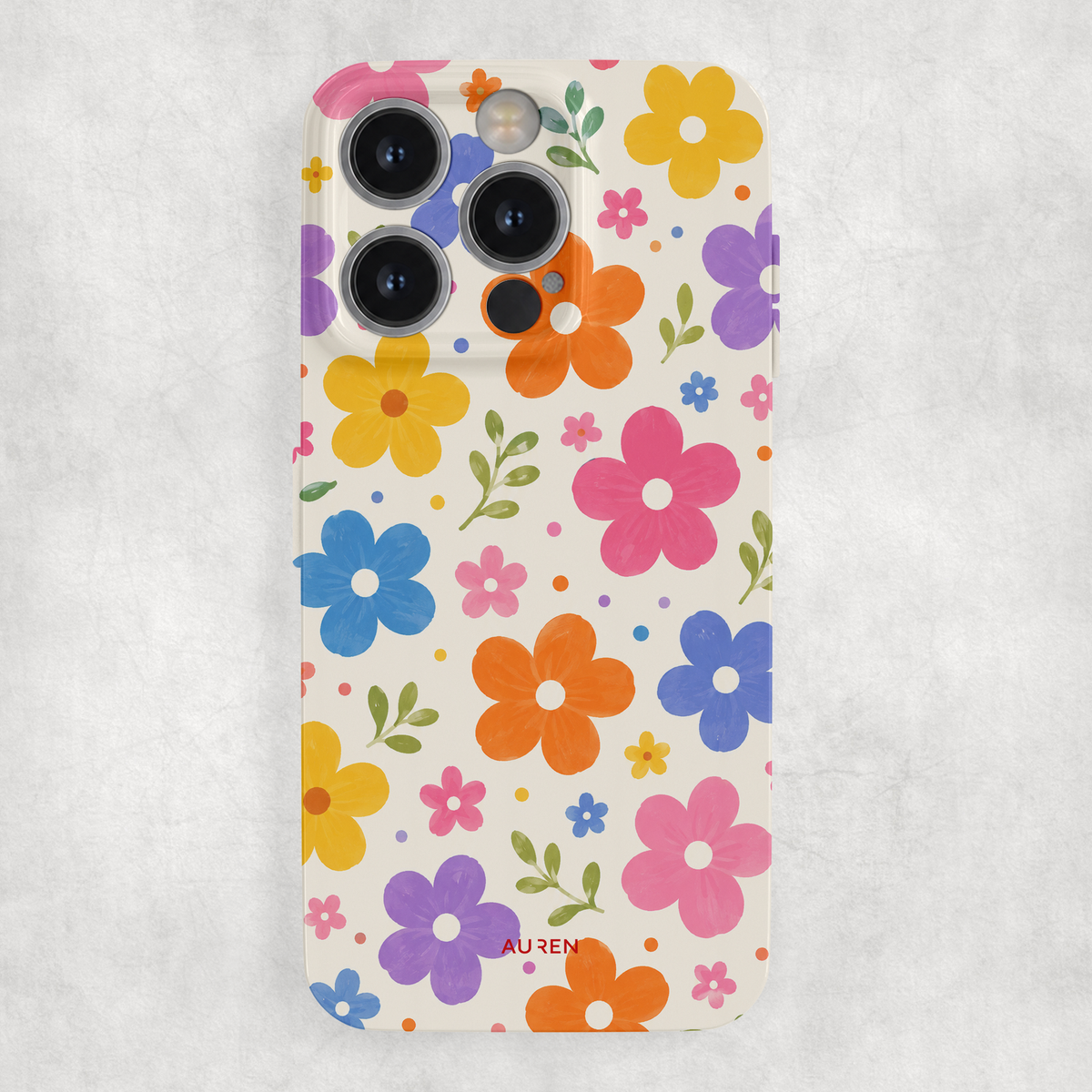 Auren Bloom Garden Glossy Hard Case
