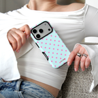 Auren Bubblegum Sky Polka Dot Case - Armor Series