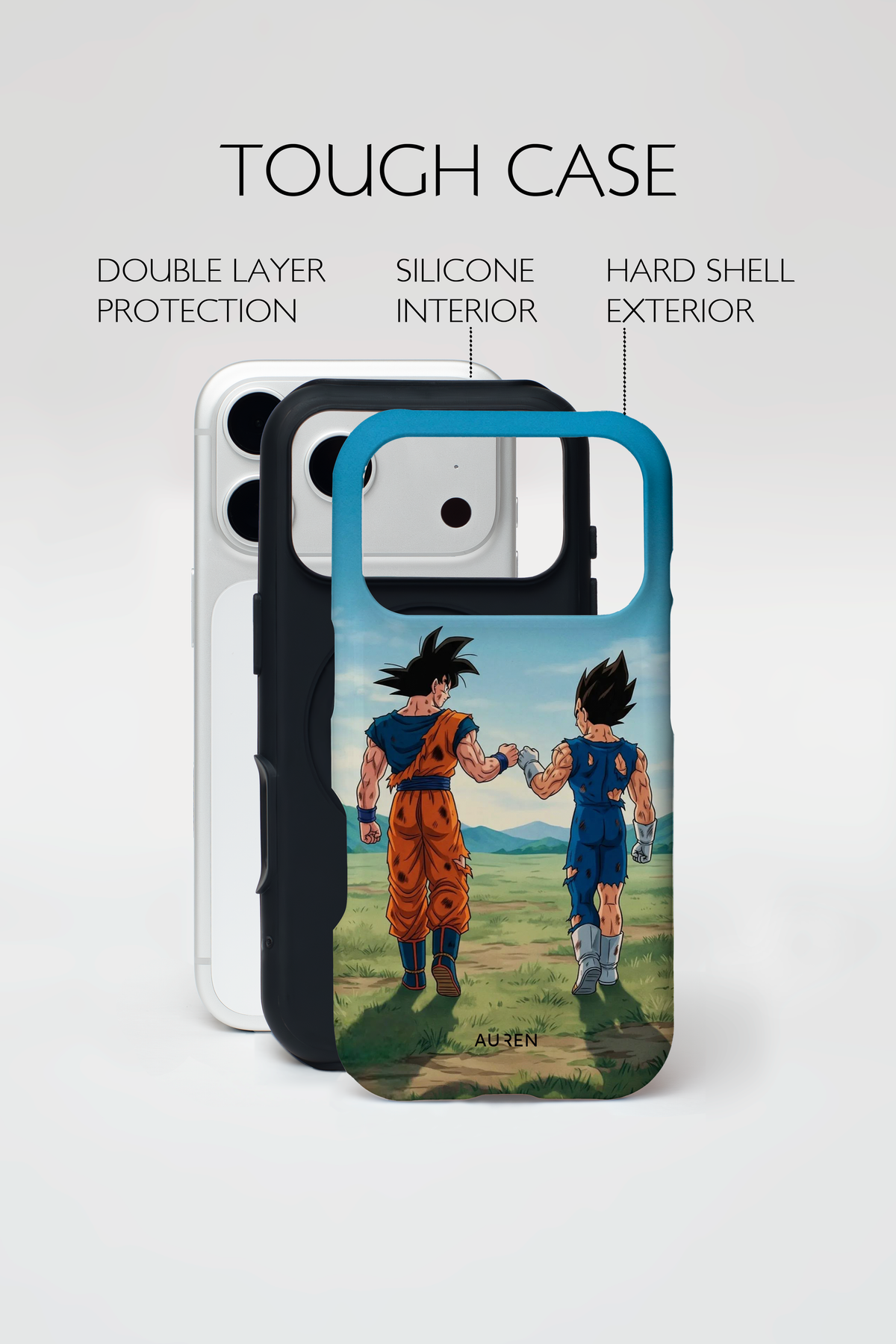 Auren Saiyan Brotherhood (Dragon Ball Z) Case – Armor Series