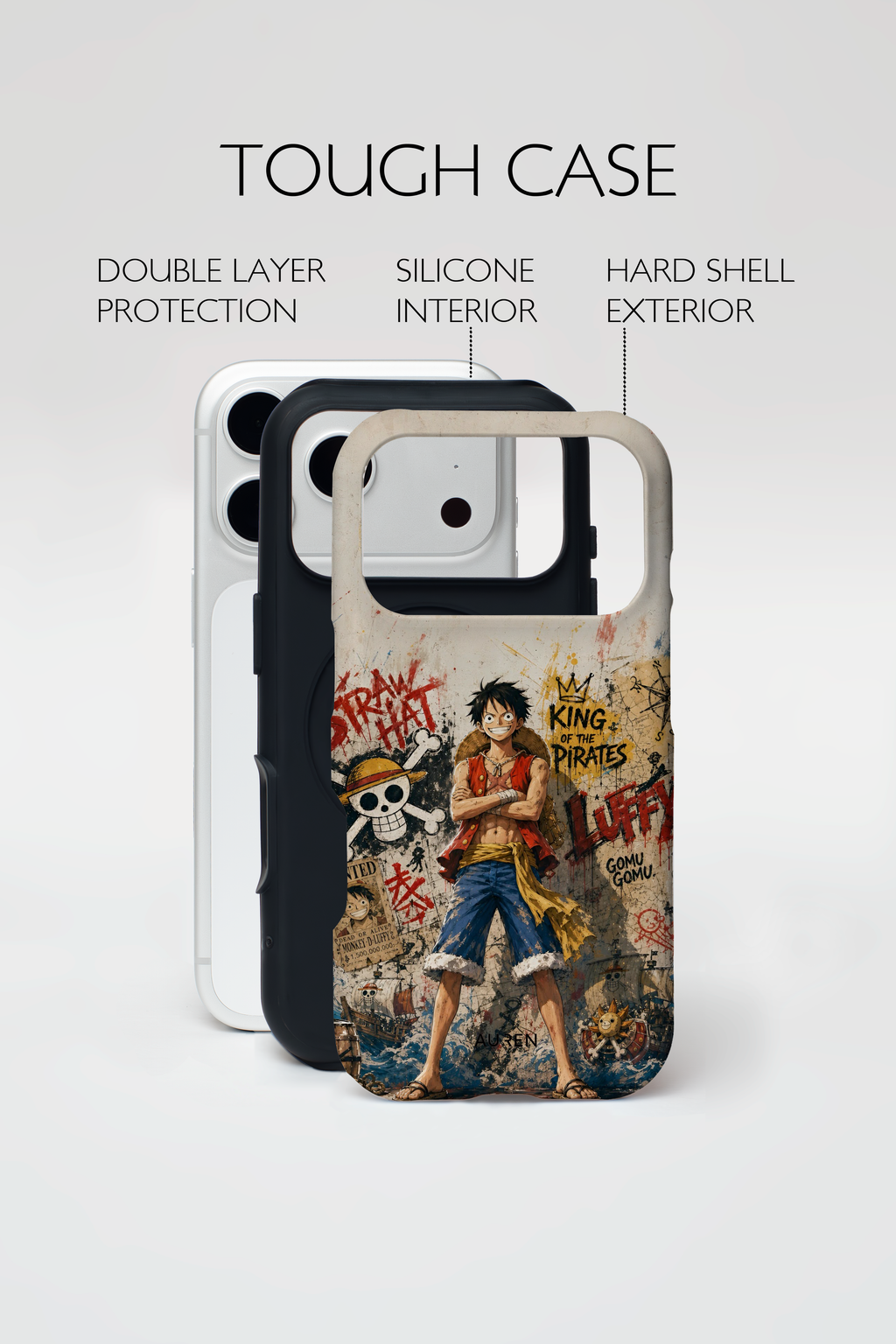 Auren Pirate King Graffiti (One Piece) Case – Armor Series